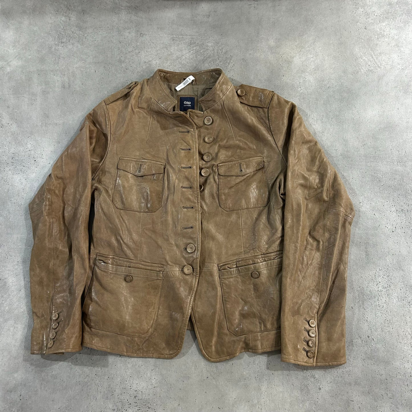 Vintage Gap Retro Leather Jackets