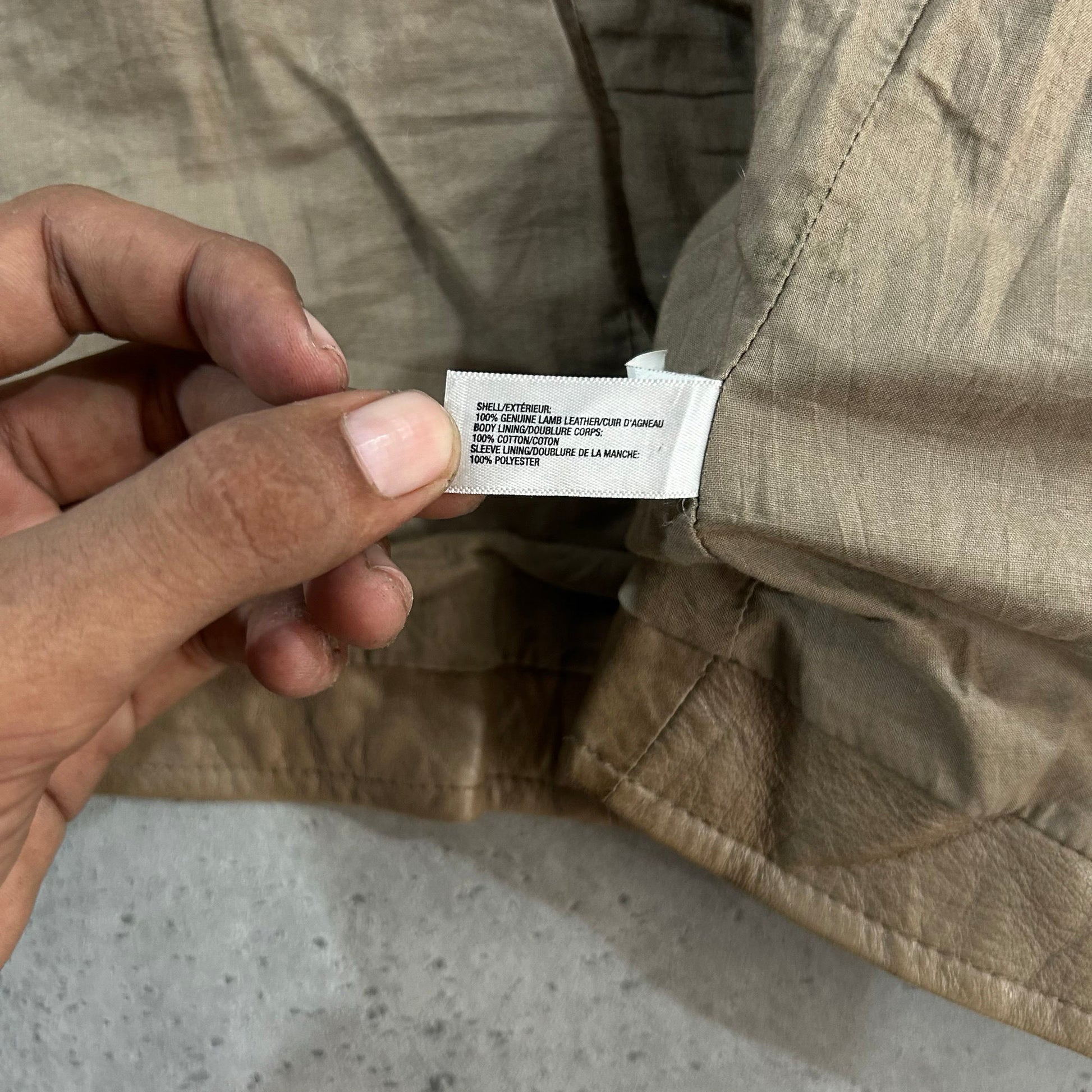 Vintage Gap Retro Leather Jackets