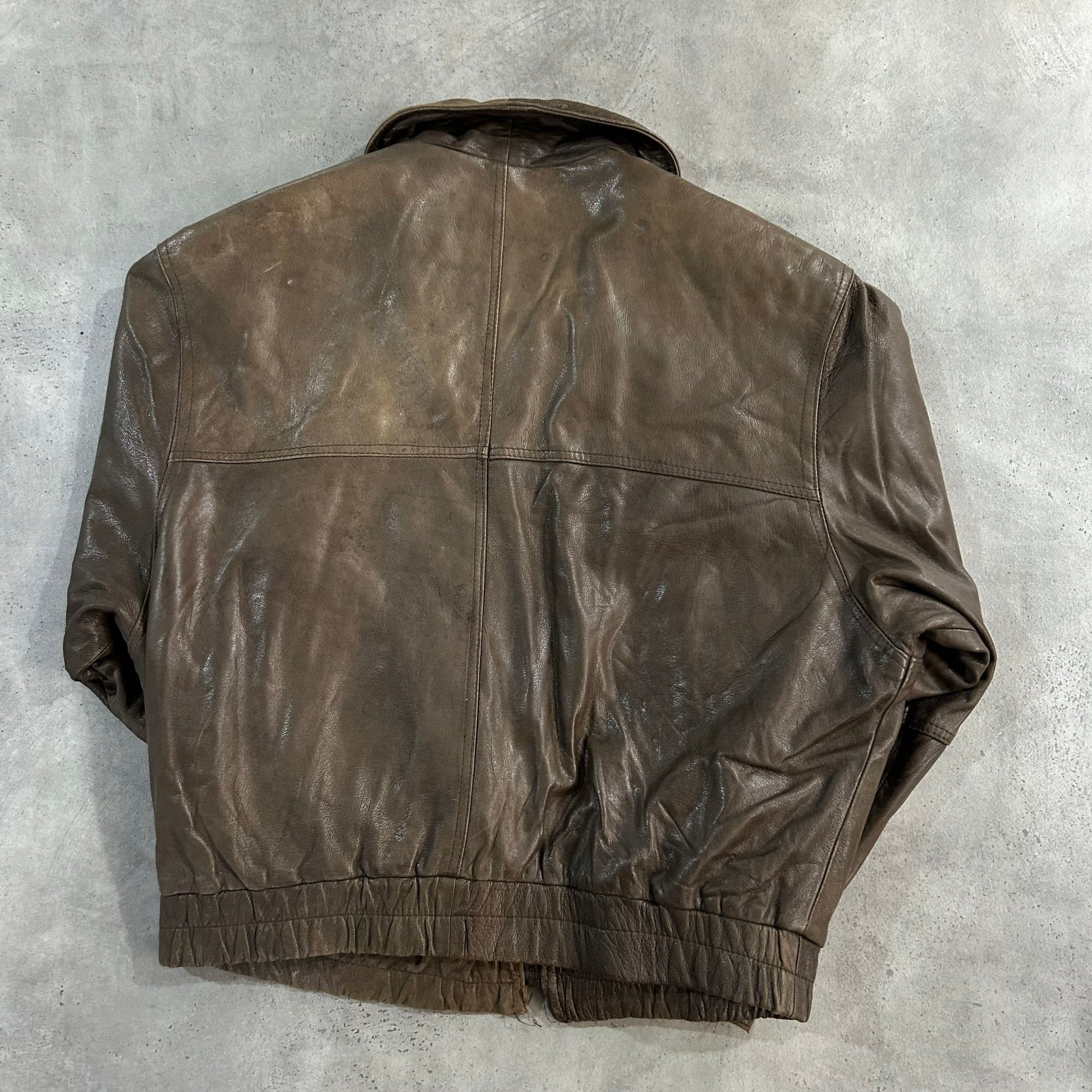 Vintage 70s-90s Canada London Fog Retro Flight Leather Jackets