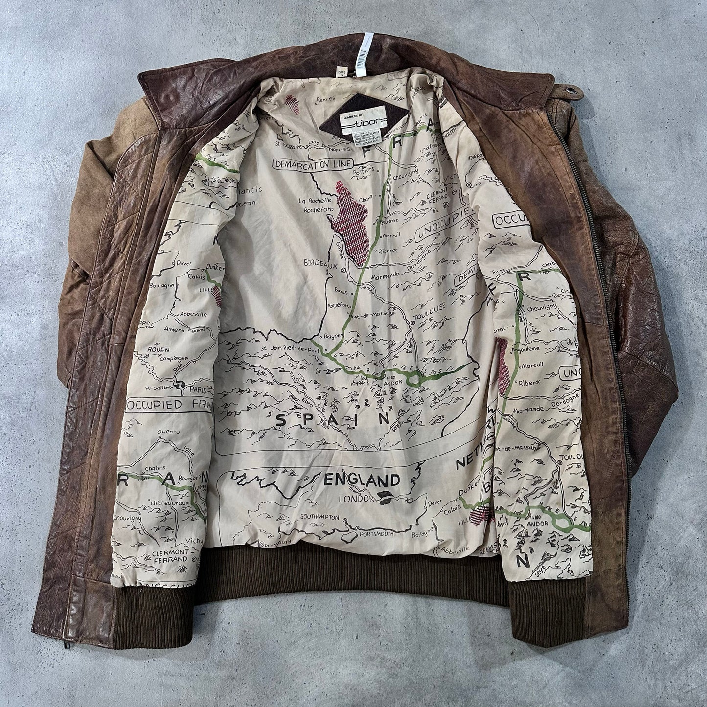 Vintage 70s-90s Military A-2 Leather Jackets