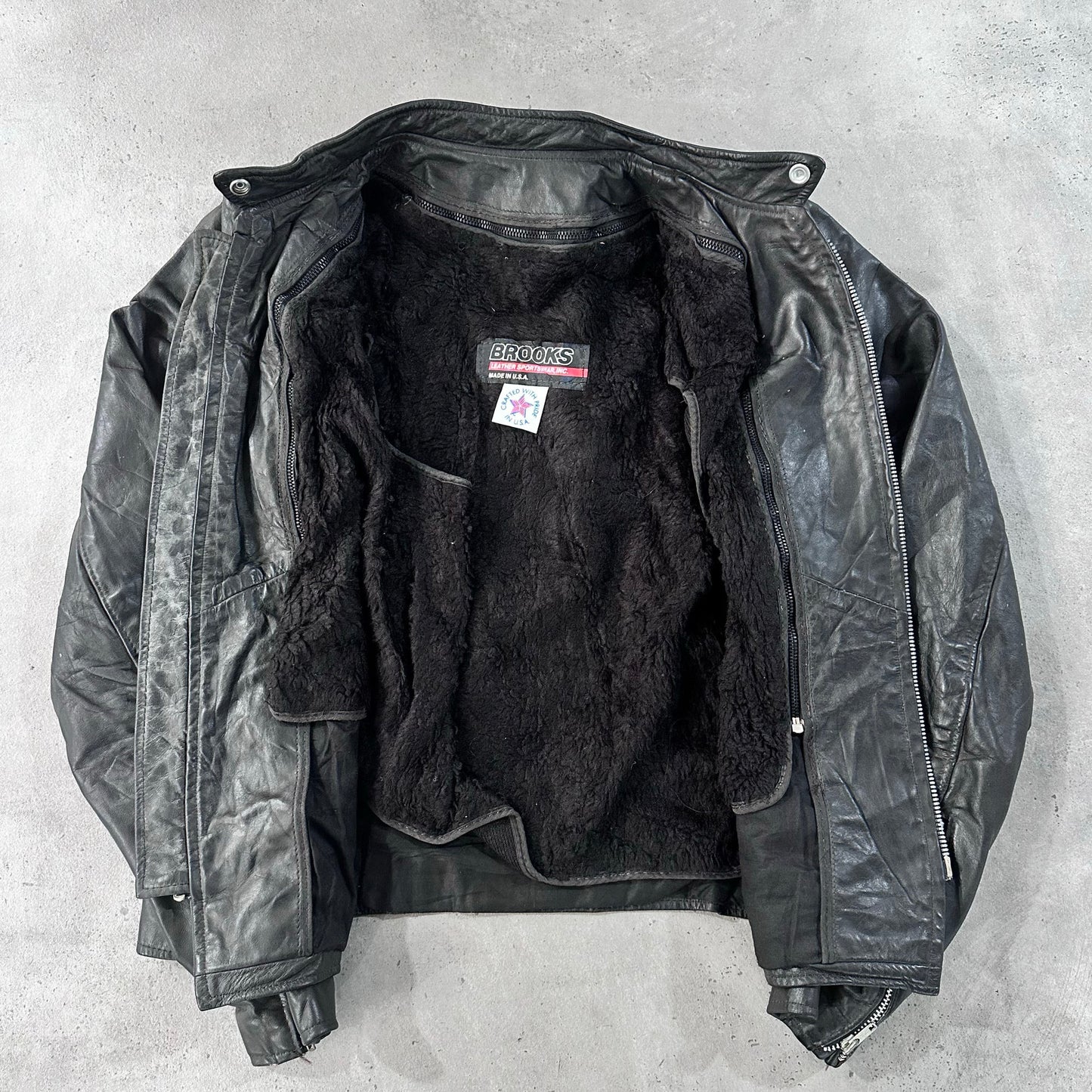 Vintage 70s-90s USA Motorcycle Leather Jackets