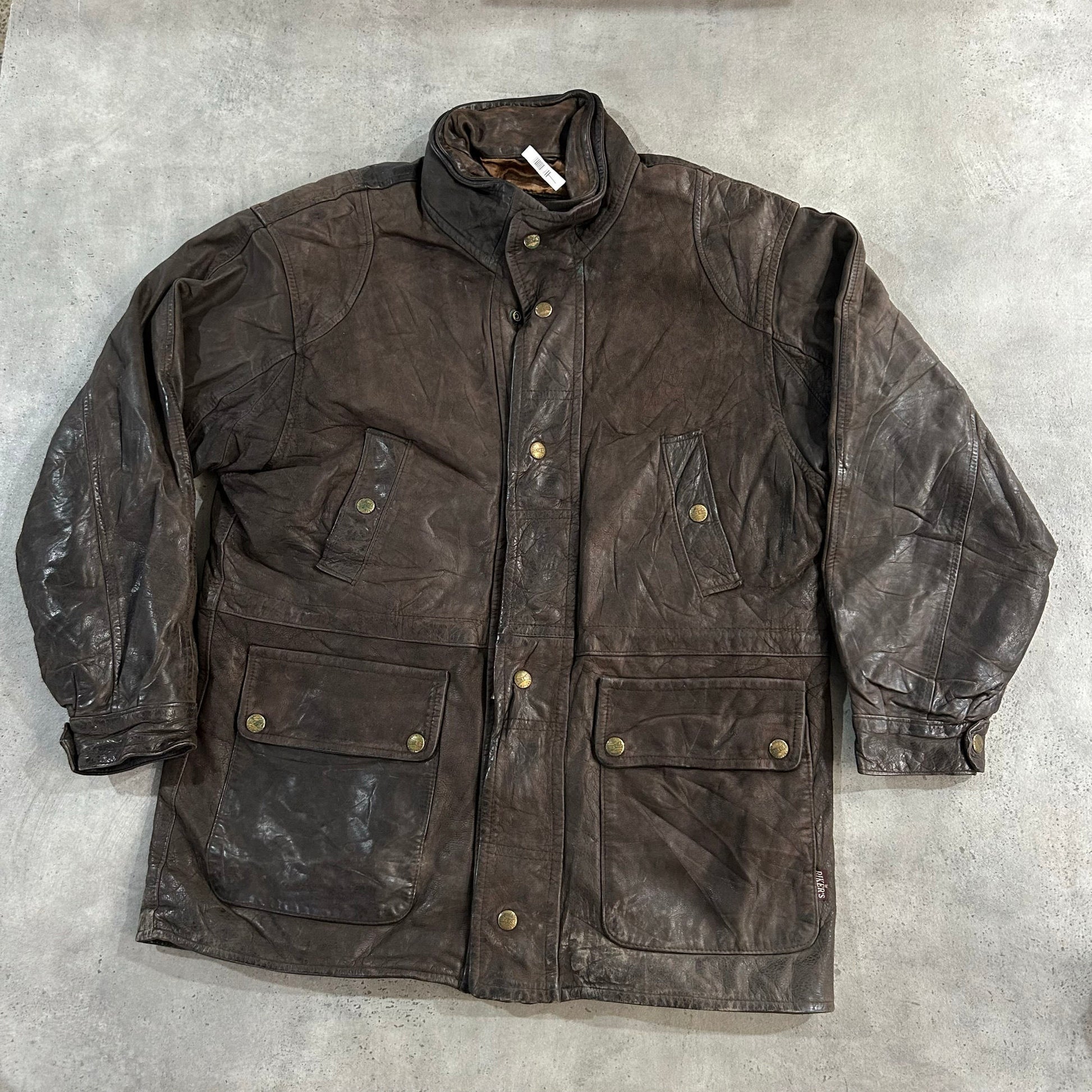 Vintage 70s-90s France Mid-Length Leather Jackets