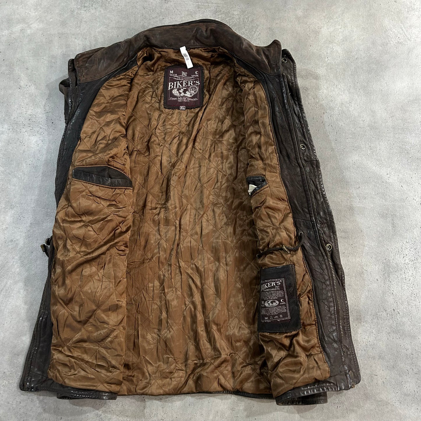 Vintage 70s-90s France Mid-Length Leather Jackets