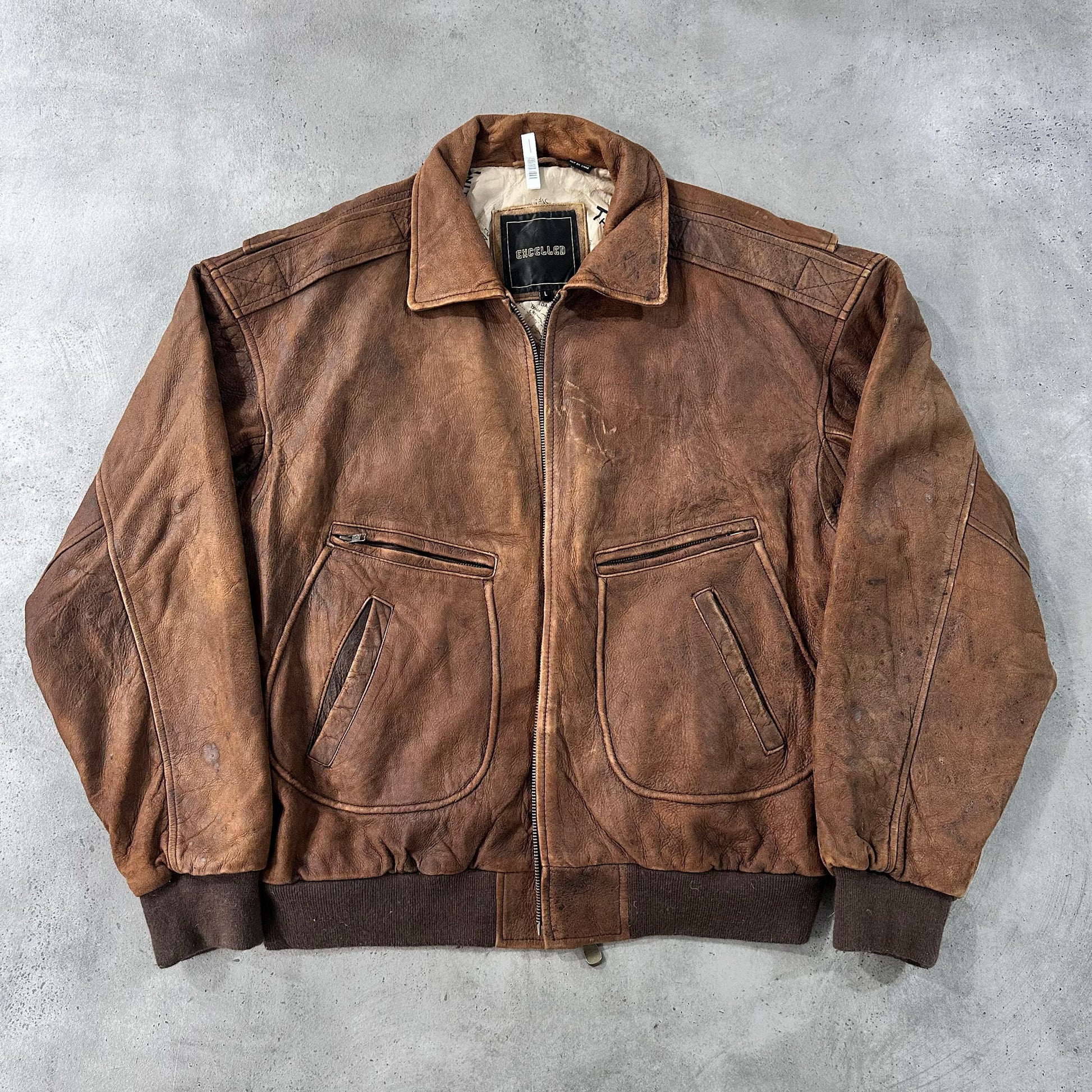 Vintage 70s-90s Military A-2 Leather Jackets