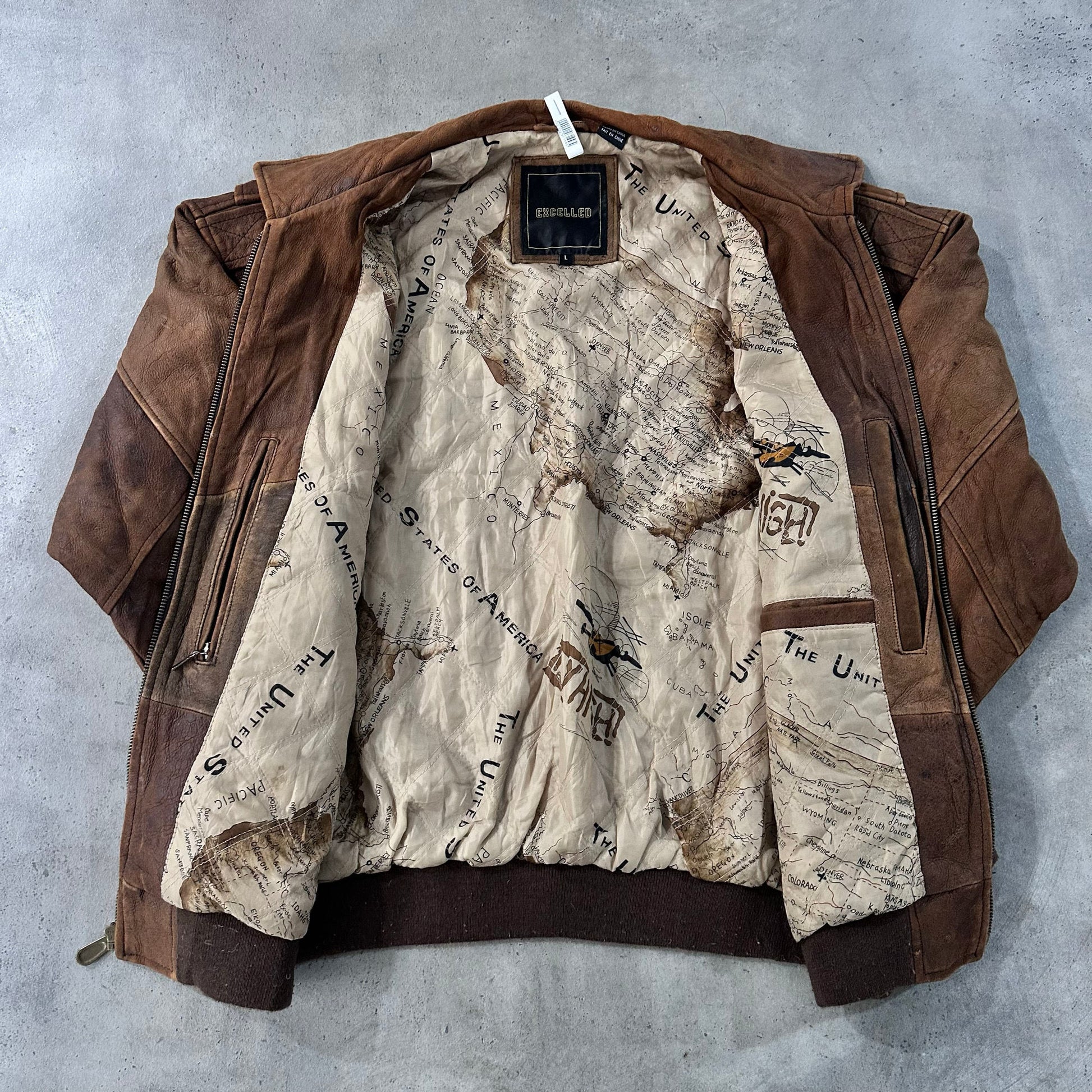 Vintage 70s-90s Military A-2 Leather Jackets