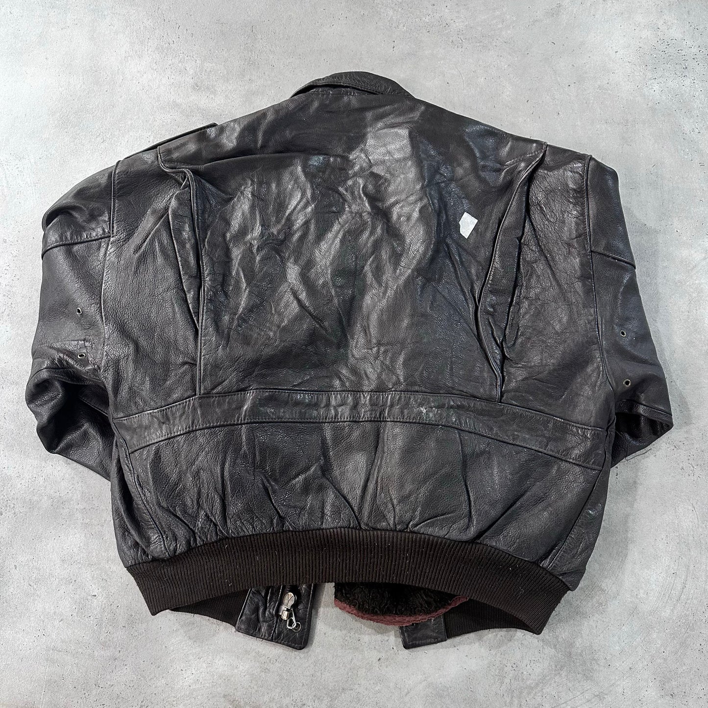 Vintage 70s-90s Italy Military A-2 Leather Jackets