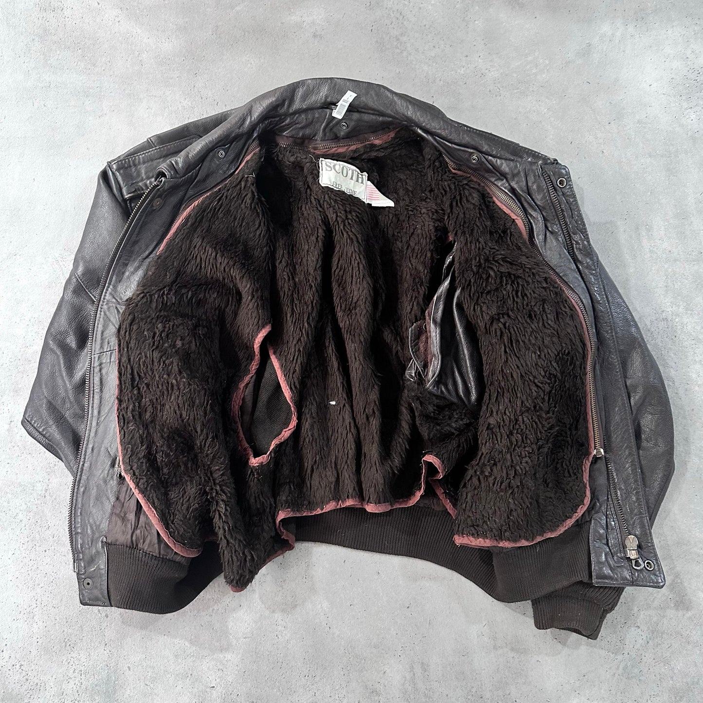 Vintage 70s-90s Italy Military A-2 Leather Jackets