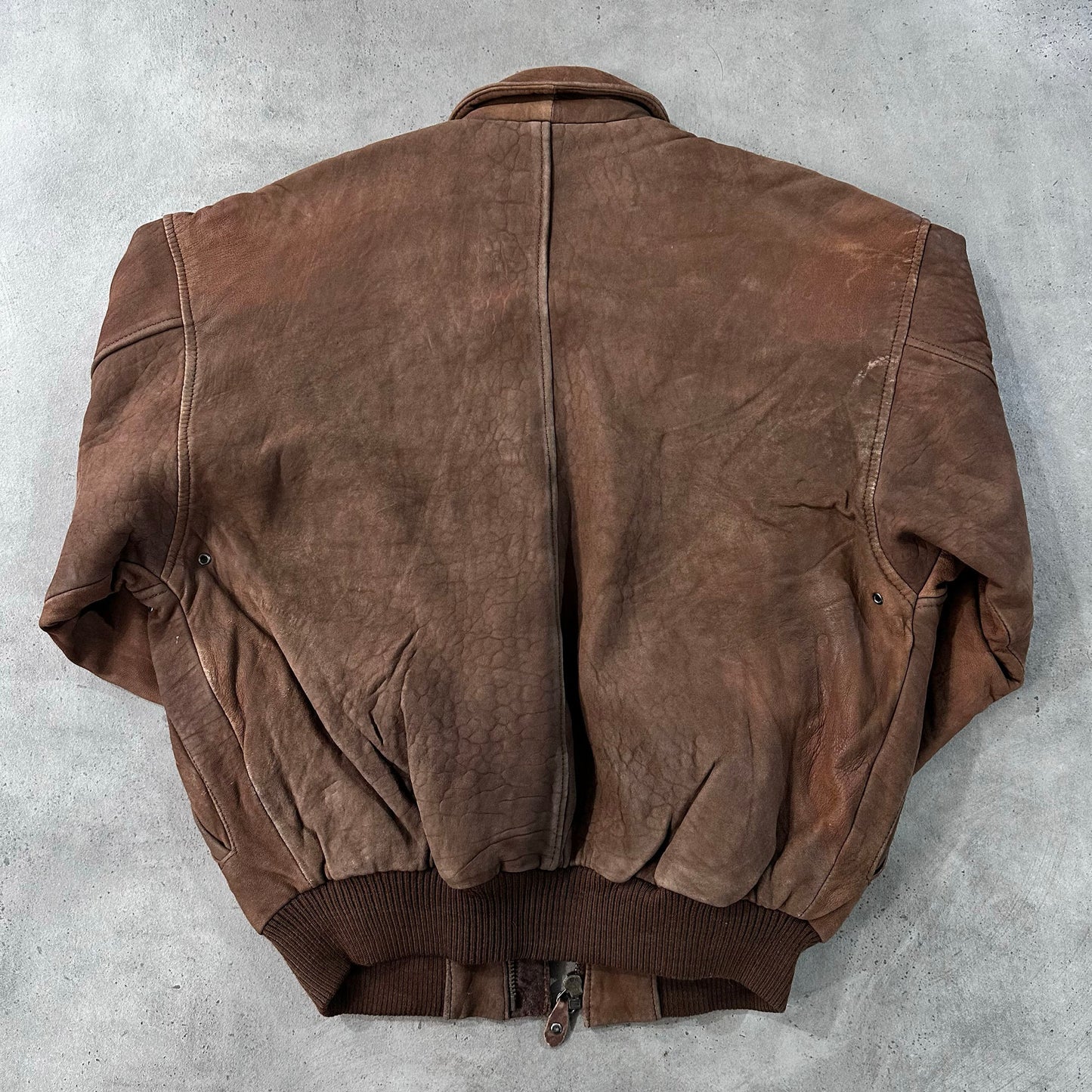 Vintage 70s-90s South Korea Military A-2 Leather Jackets