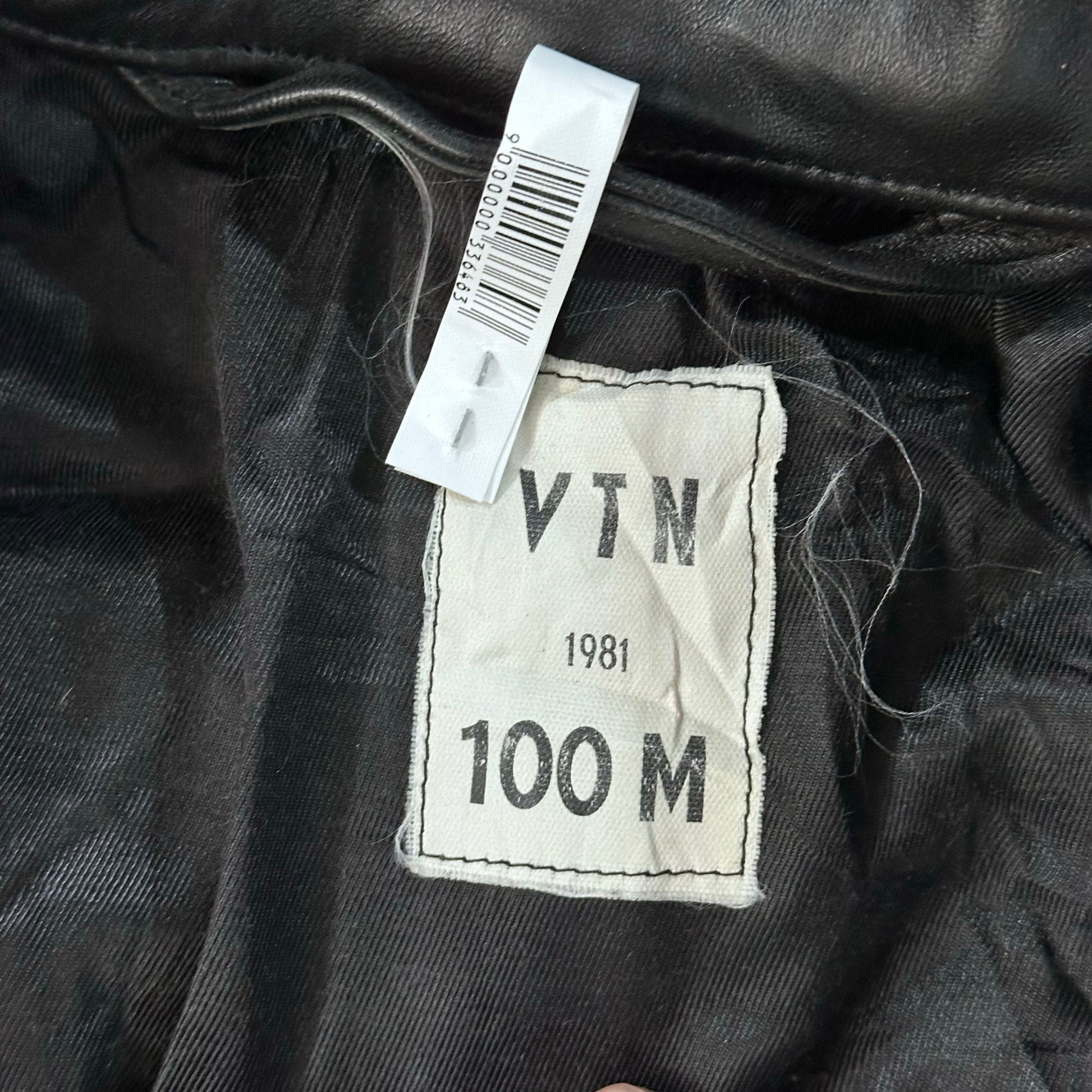 Vintage 70s-90s France Military Mid-Length Leather Jackets