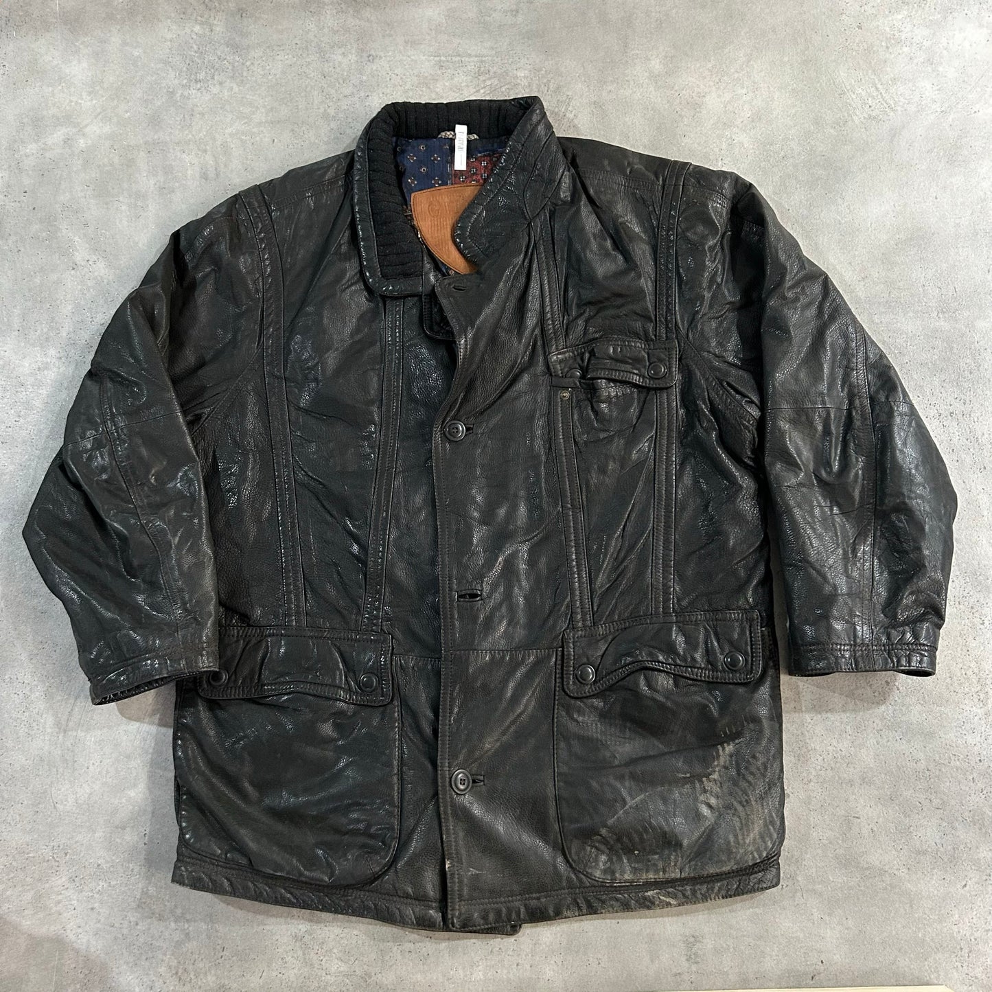 Vintage 70s-90s Germany Mid-Length Leather Jackets