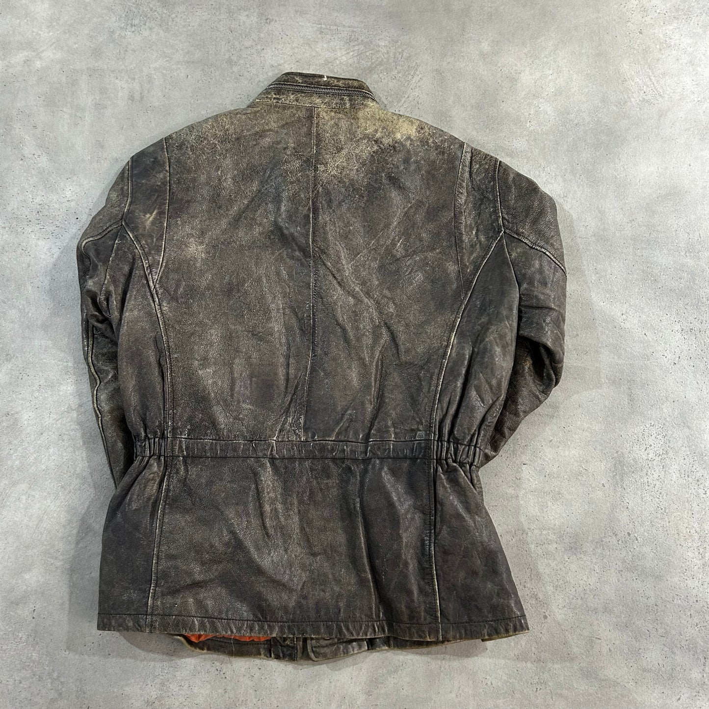 Vintage Italy Retro Leather Jackets