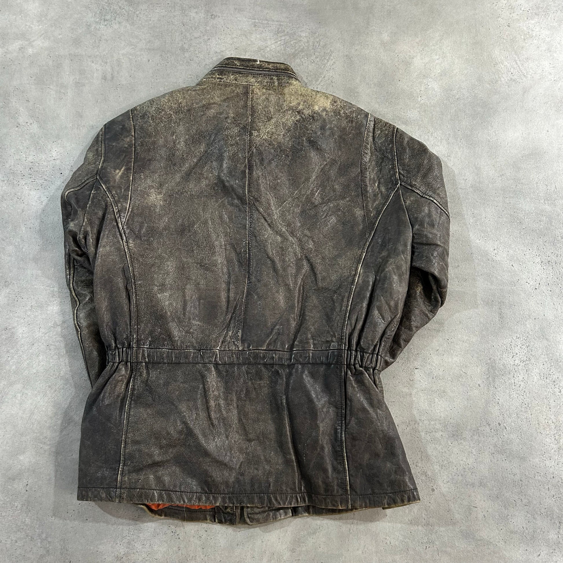 Vintage Italy Retro Leather Jackets