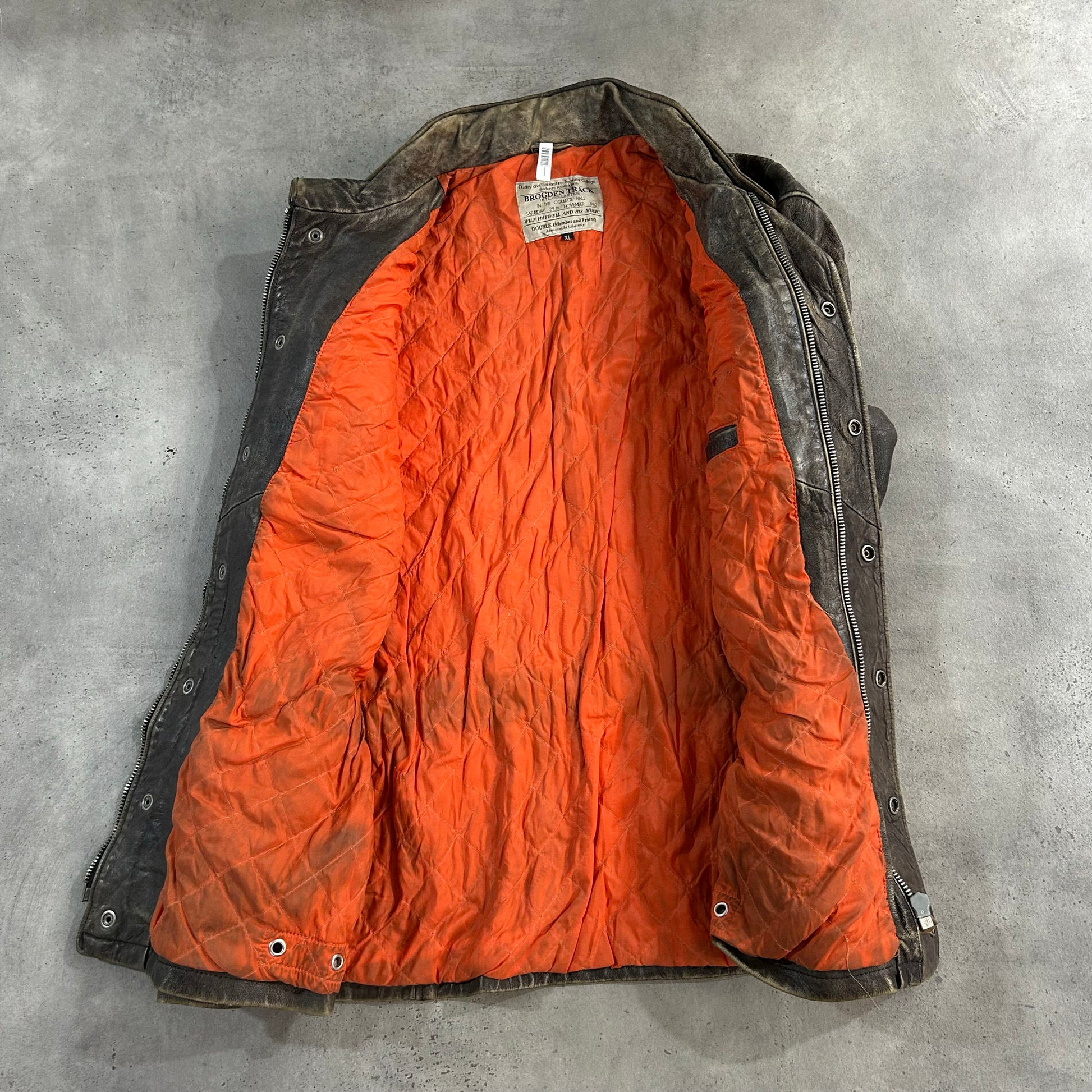 Vintage Italy Retro Leather Jackets