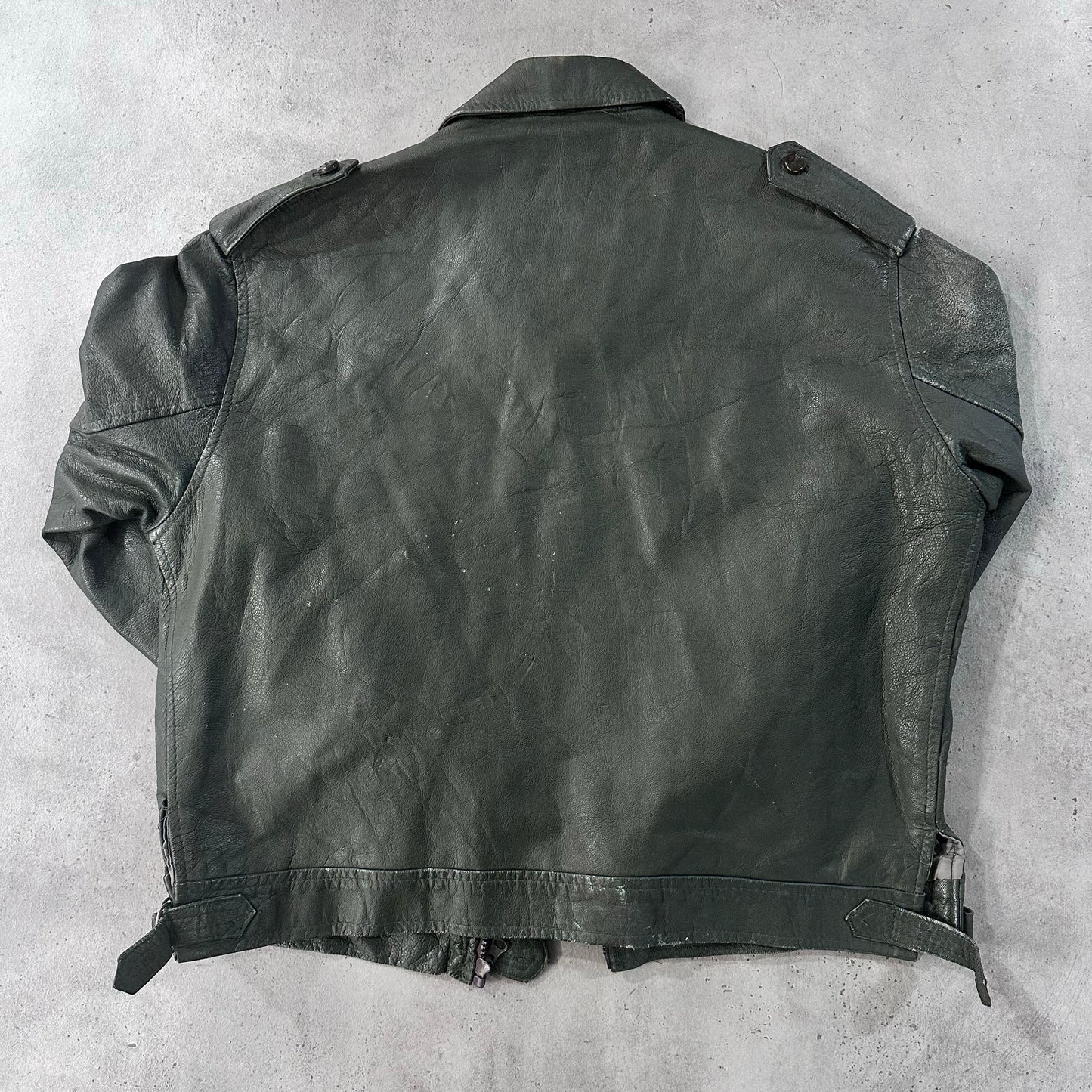 Vintage 70s-90s Germany Military Leather Jackets