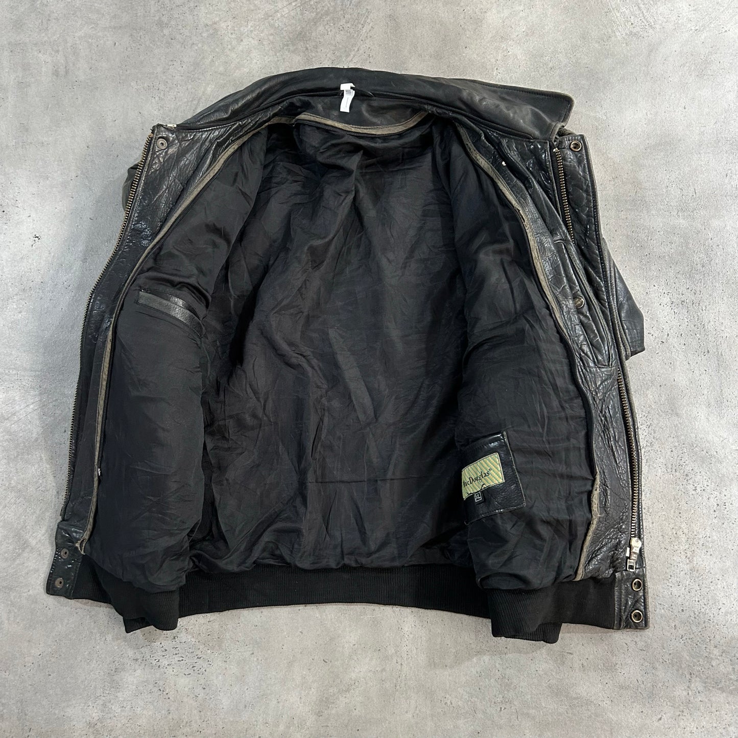 Vintage 70s-90s France Military A-2 Leather Jackets