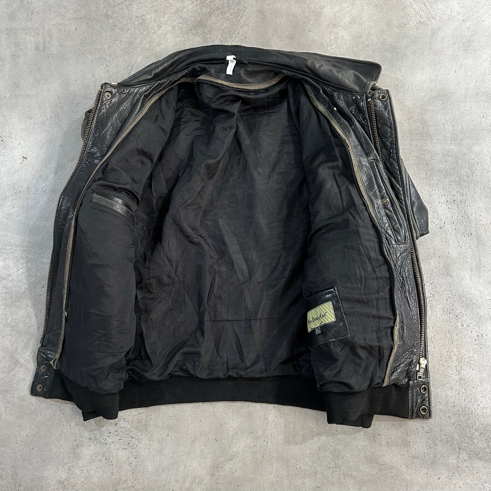 Vintage 70s-90s France Military A-2 Leather Jackets