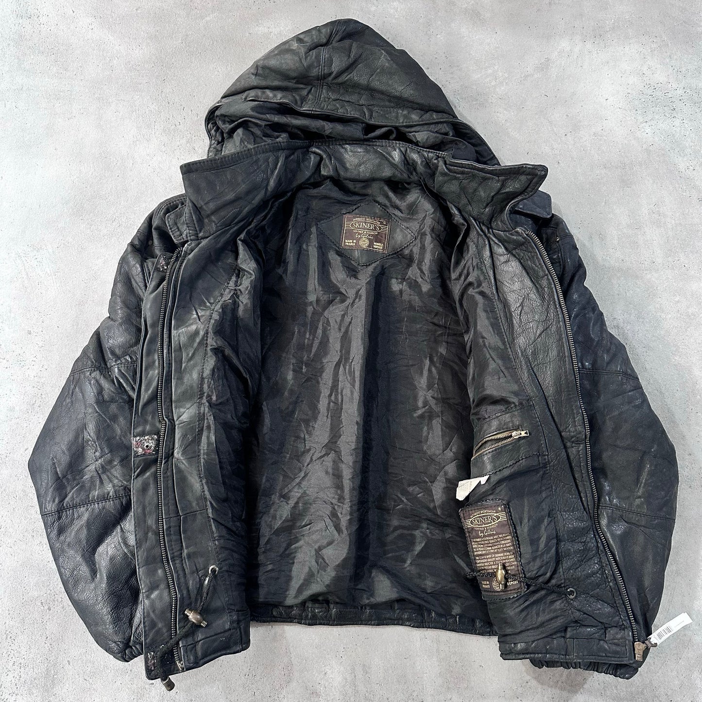 Vintage 70s-90s France Leather Jackets