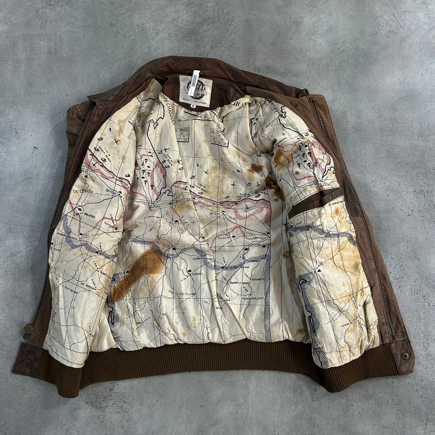 Vintage 70s-90s South Korea Avirex Military A-2 Leather Jackets
