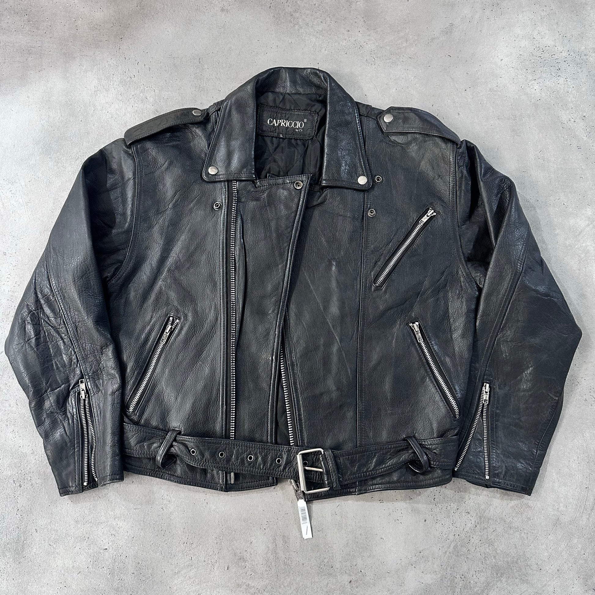 Vintage 70s-90s Double Rider Leather Jackets
