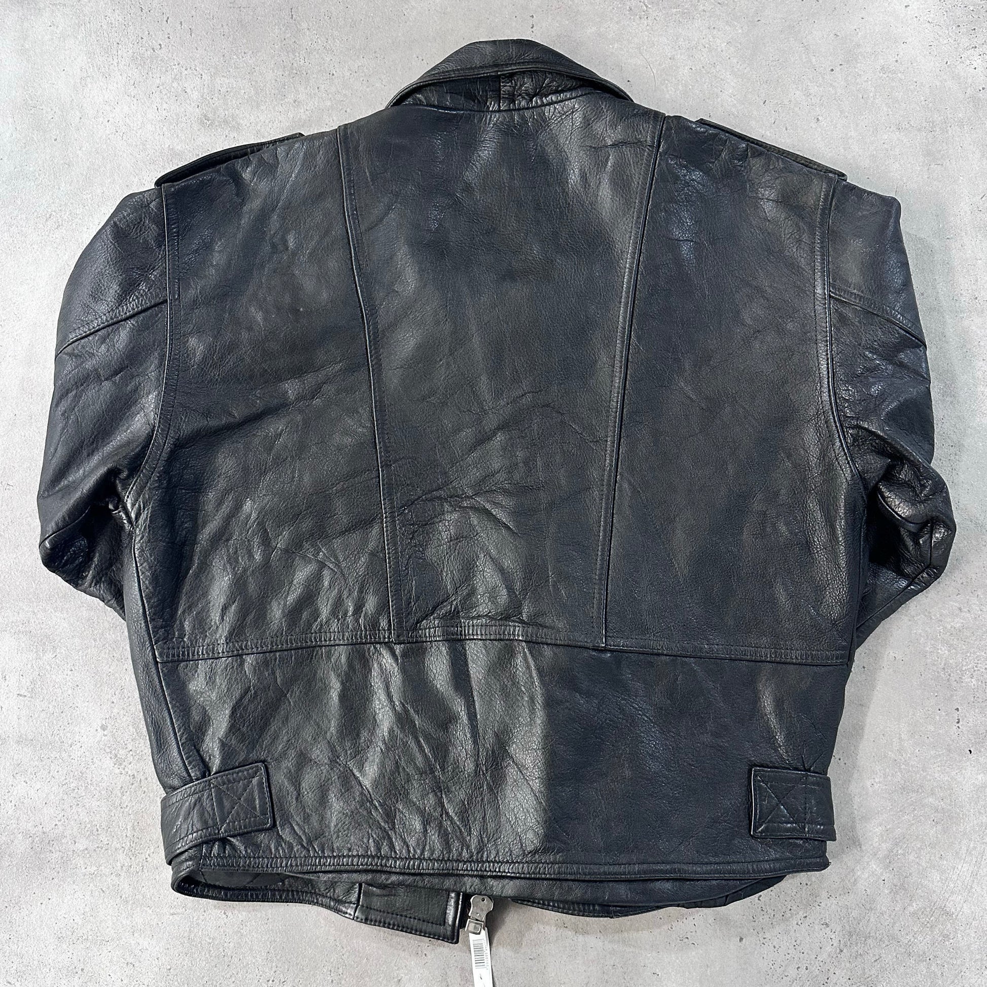 Vintage 70s-90s Double Rider Leather Jackets