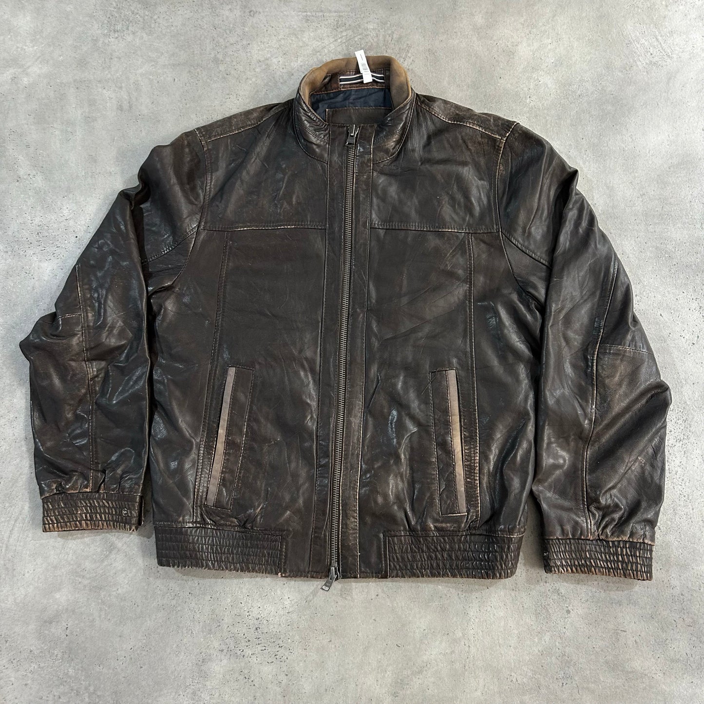 Vintage Tommy Hilfiger Retro Leather Jackets