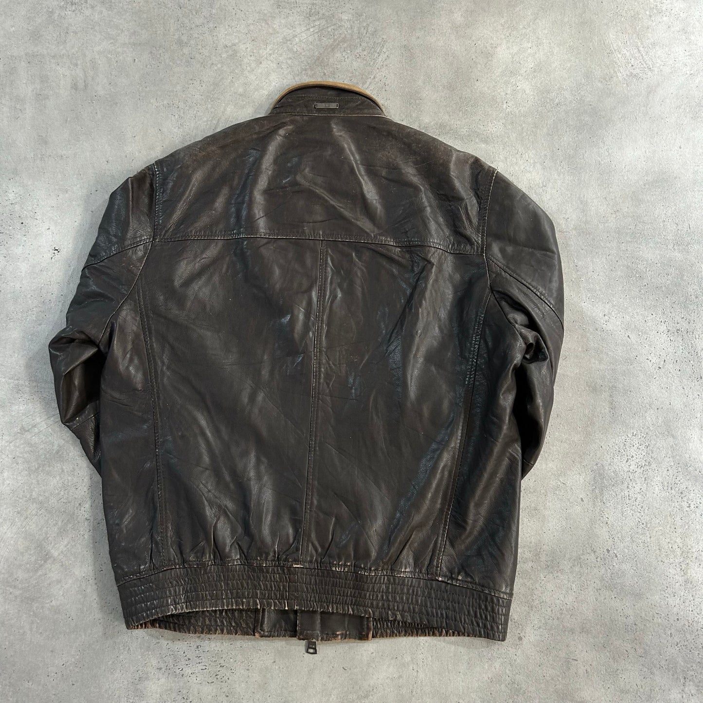 Vintage Tommy Hilfiger Retro Leather Jackets