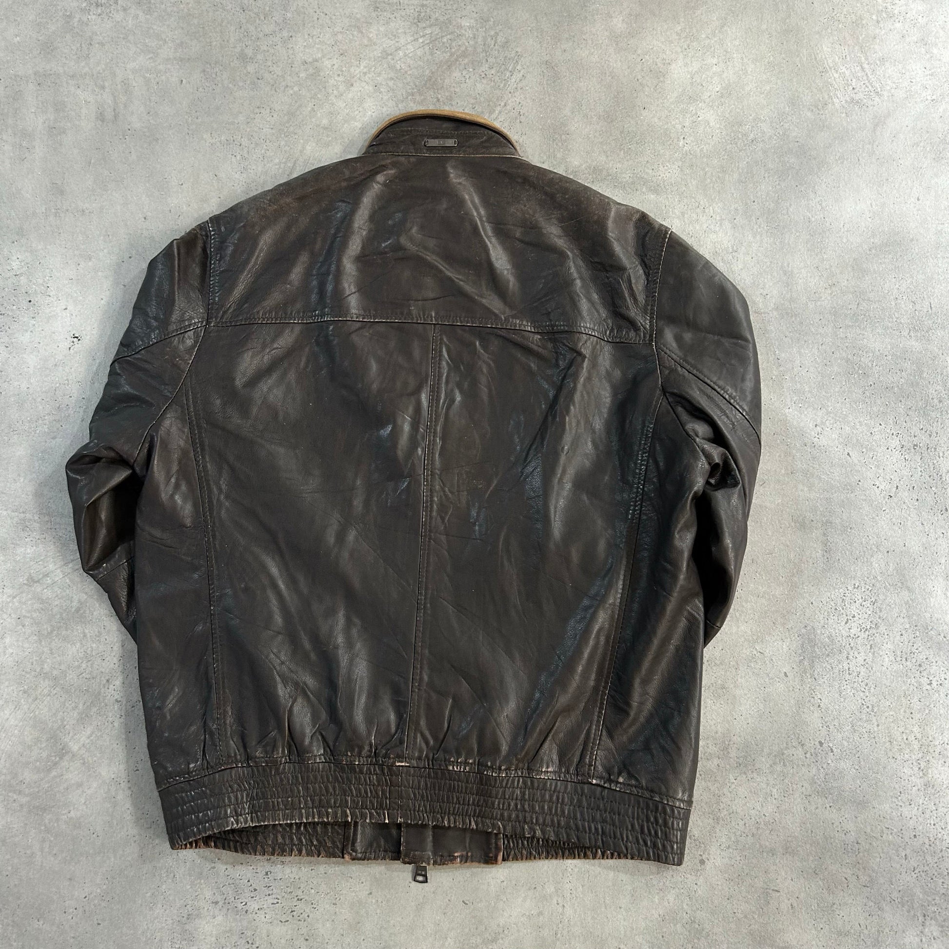Vintage Tommy Hilfiger Retro Leather Jackets