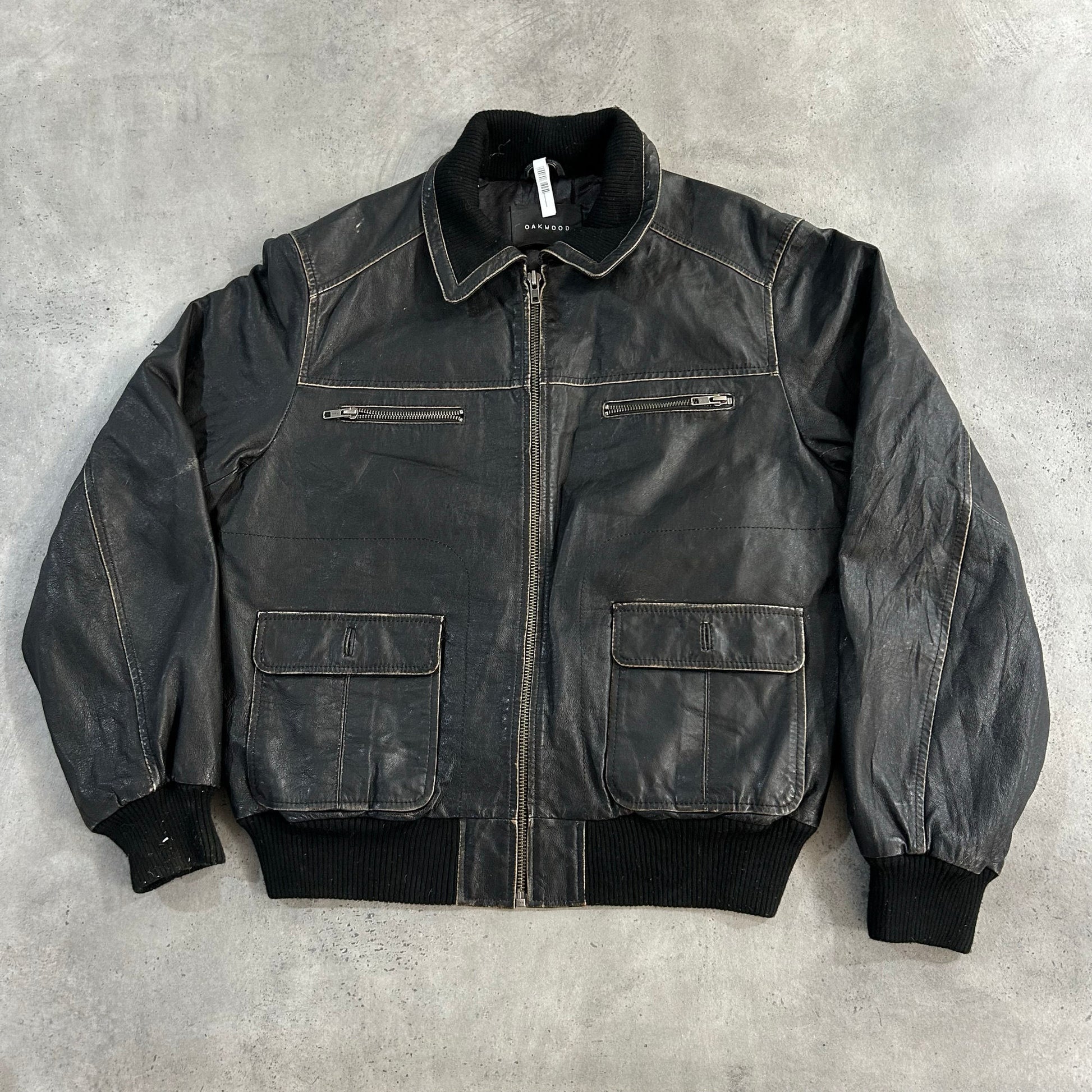 Vintage Oakwood Flight Leather Jackets