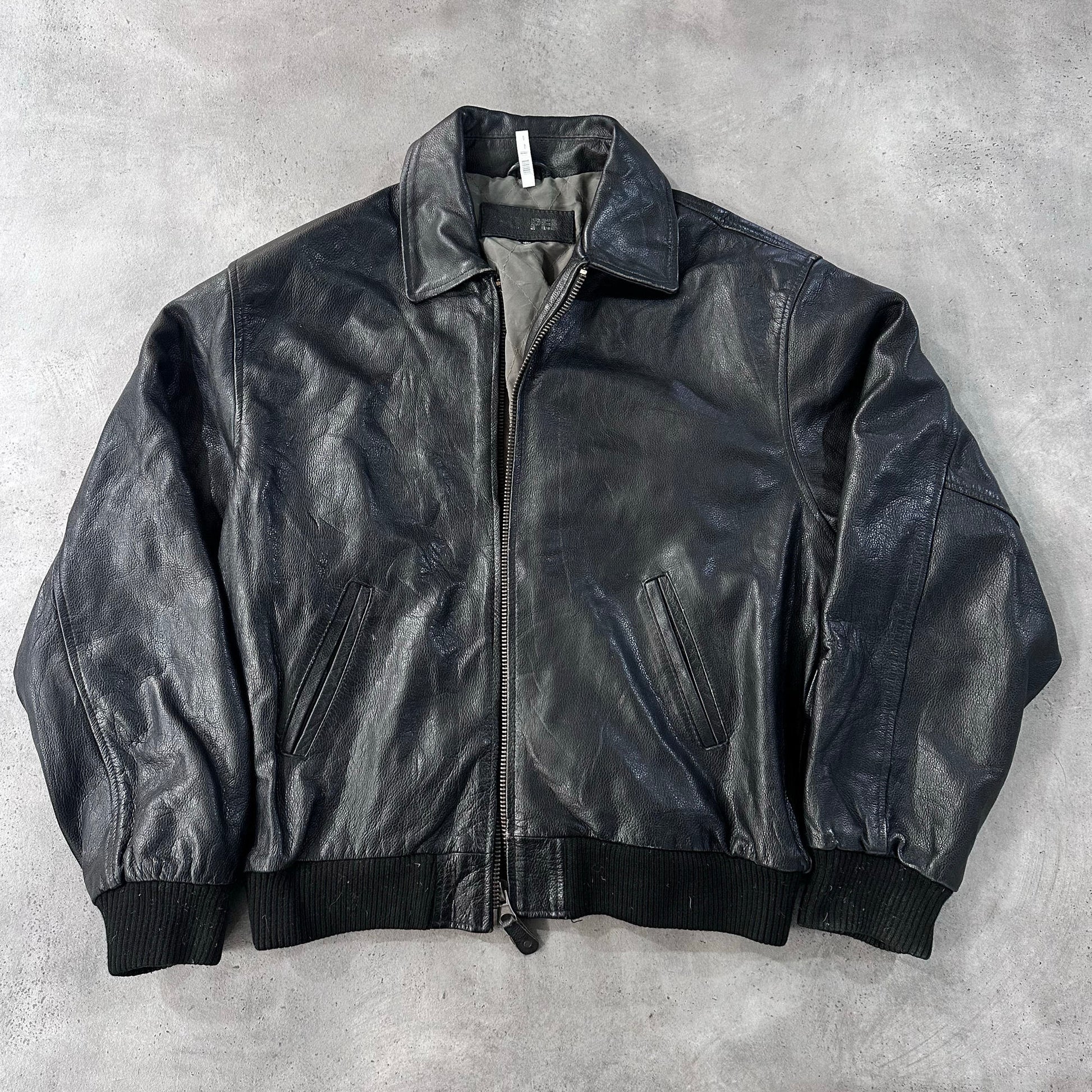Vintage Chevignon Retro Flight Leather Jackets