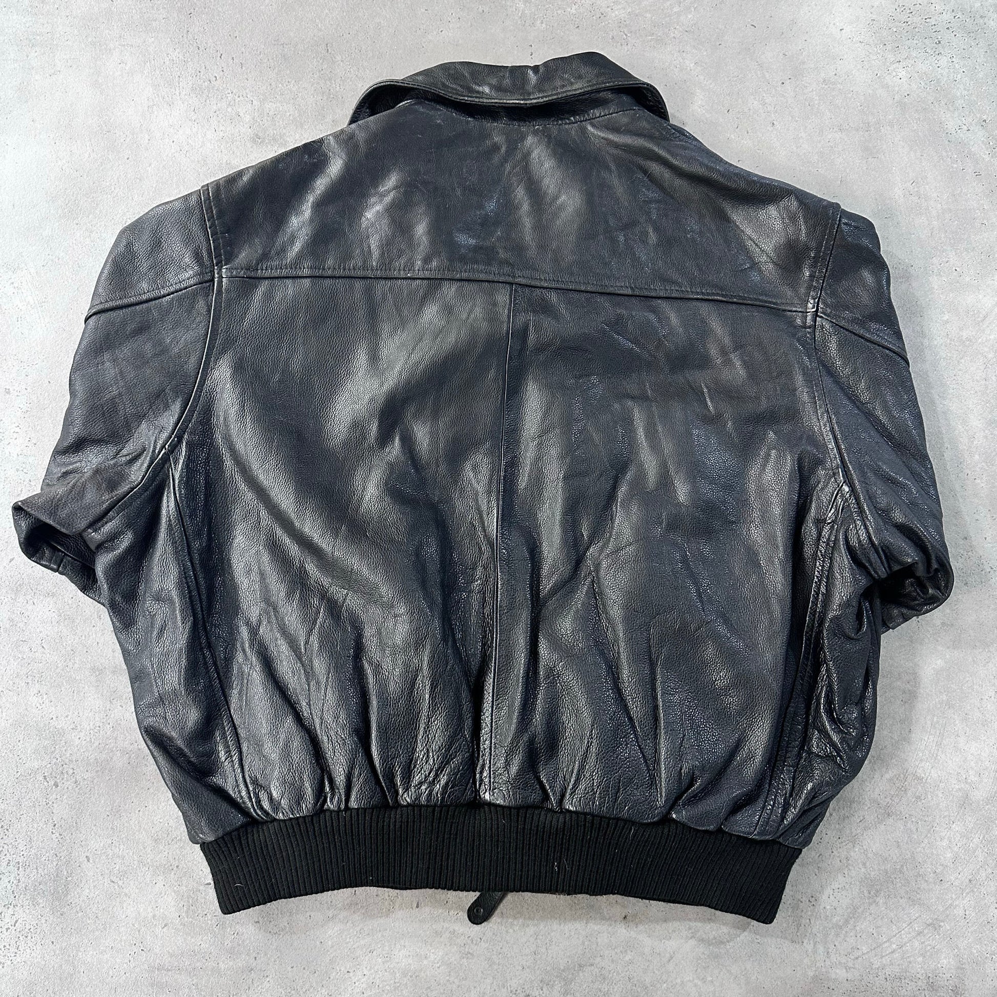 Vintage Chevignon Retro Flight Leather Jackets