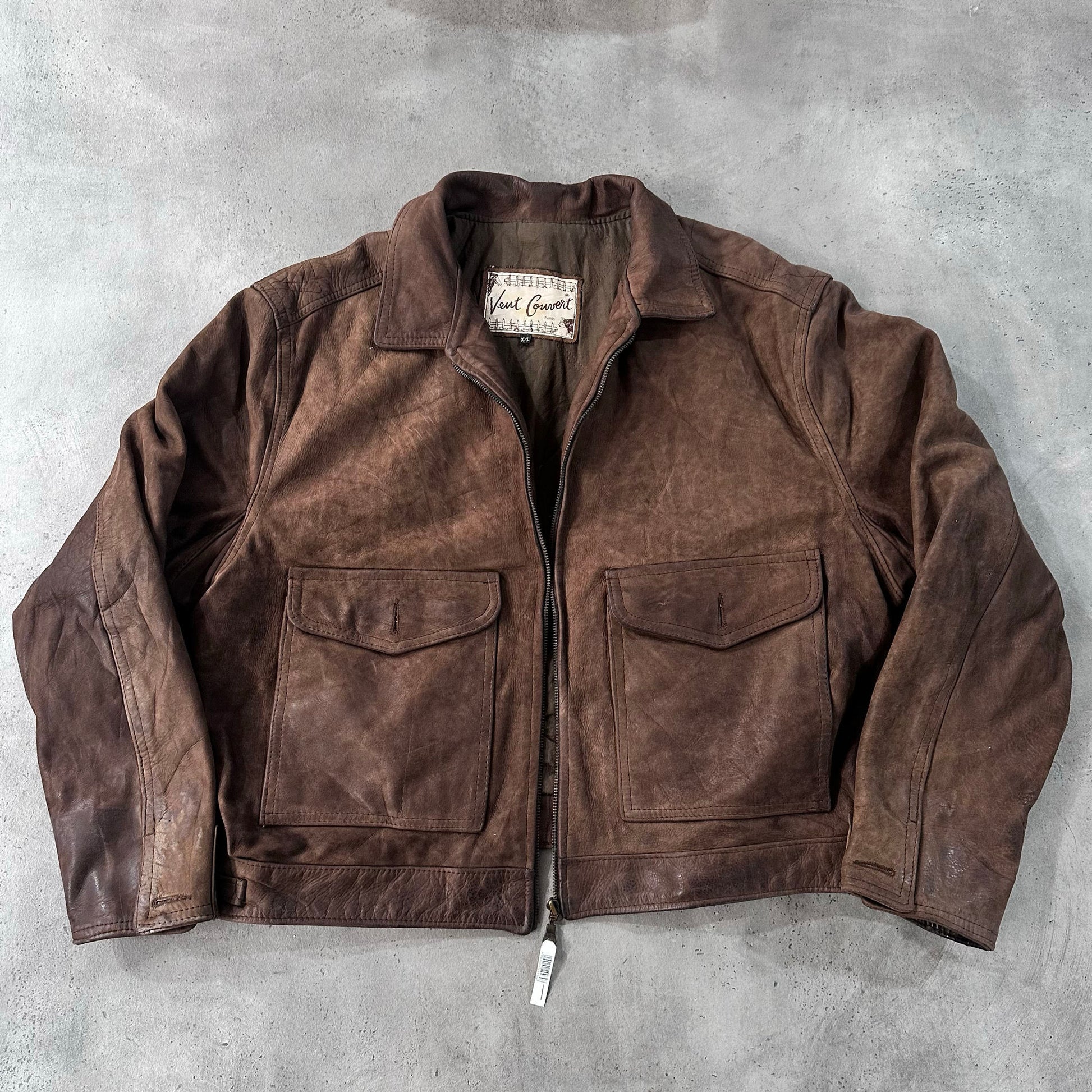 Vintage 70s-90s France Leather Jackets