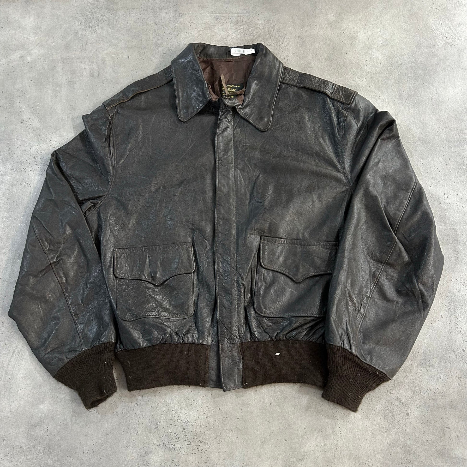 Vintage 70s-90s USA Military A-2 Leather Jackets