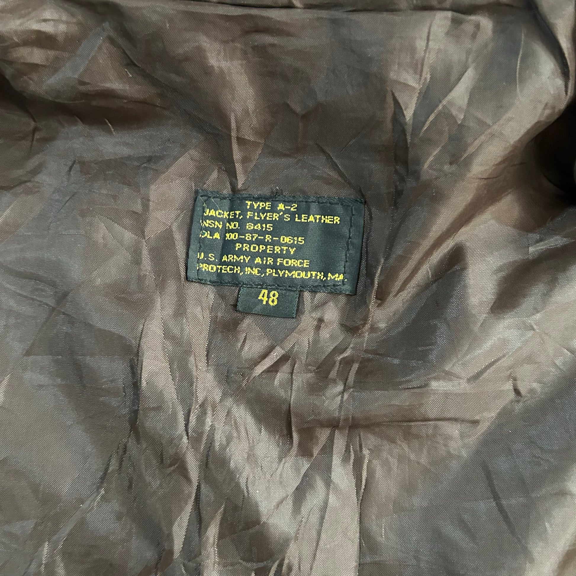 Vintage 70s-90s USA Military A-2 Leather Jackets