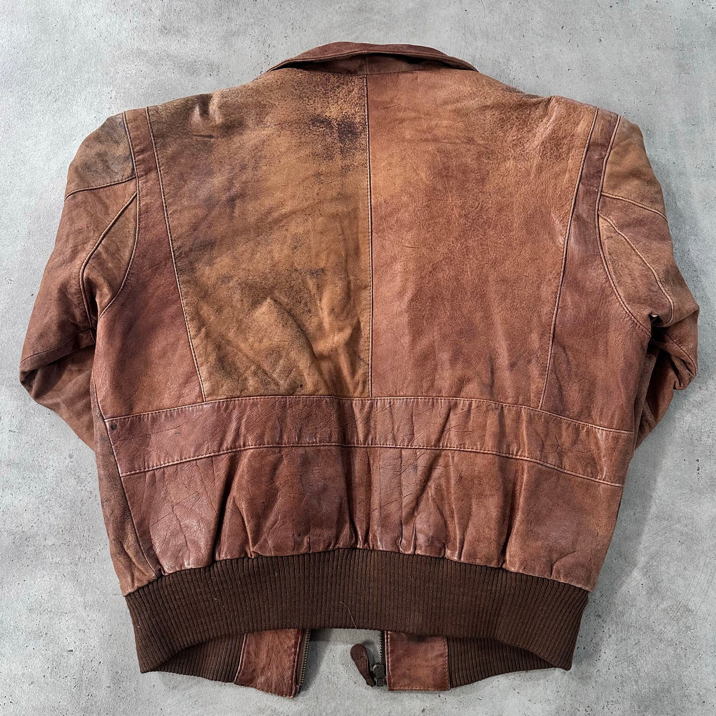 Vintage 70s-90s South Korea Military A-2 Leather Jackets