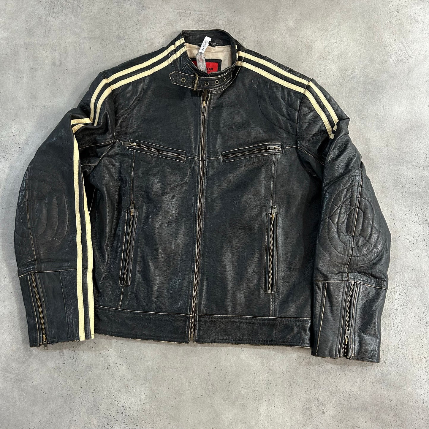 Vintage Chevignon Motorcycle Leather Jackets