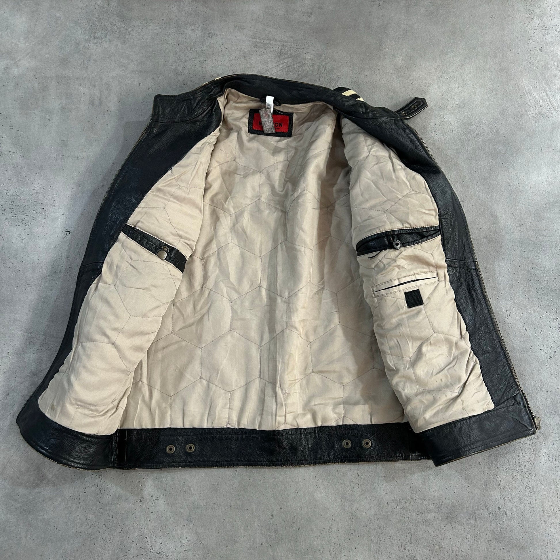 Vintage Chevignon Motorcycle Leather Jackets