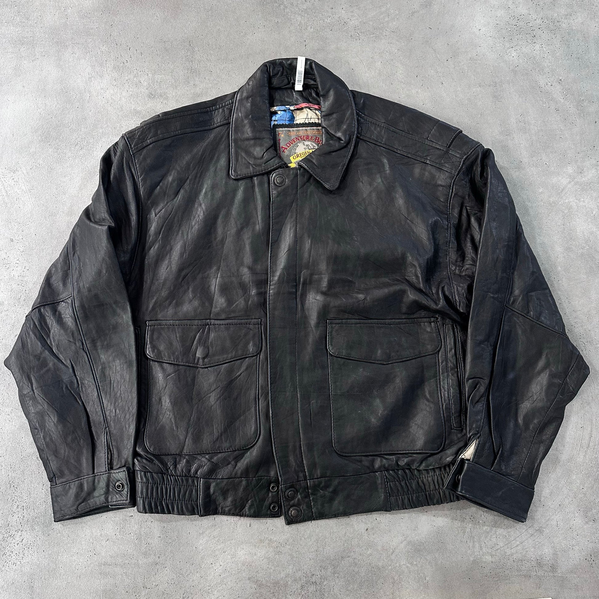 Vintage 70s-90s South Korea Military Flight Leather Jackets