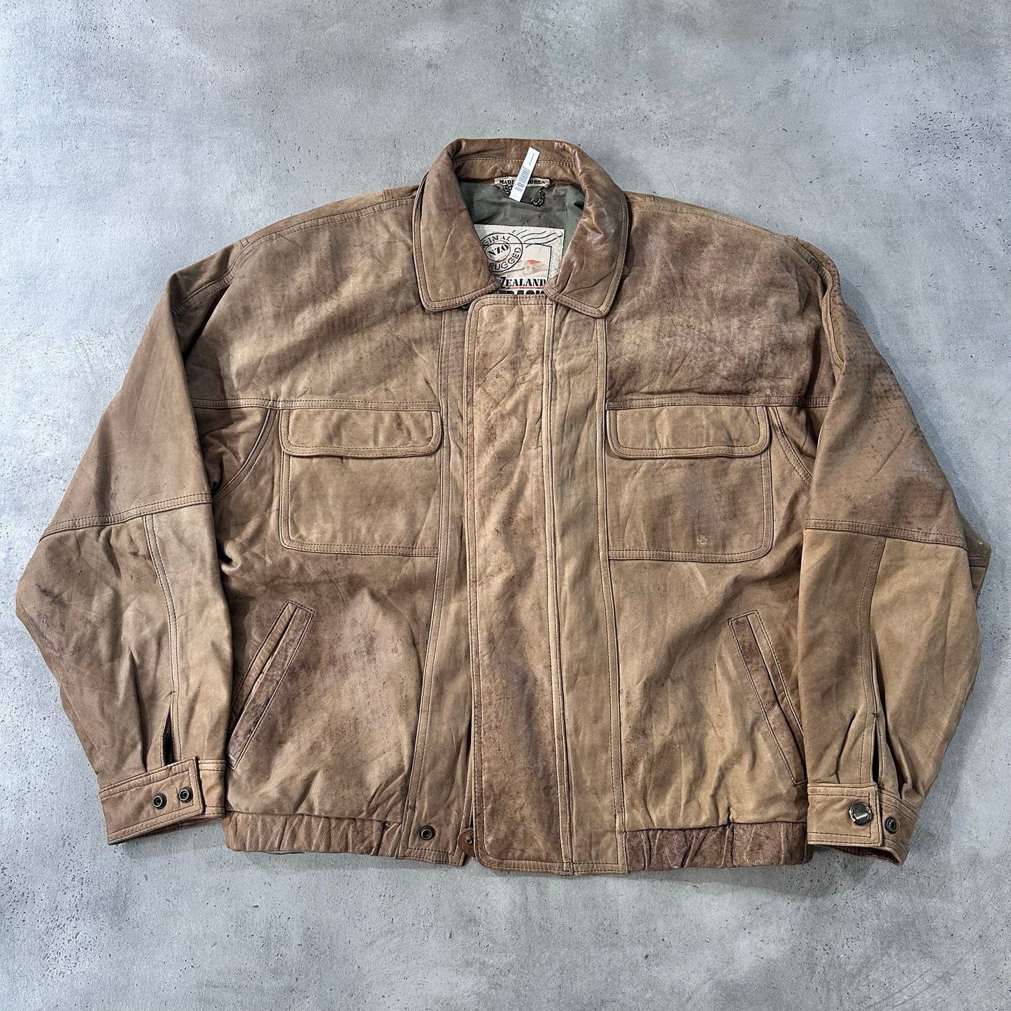 Vintage 70s-90s South Korea Leather Jackets