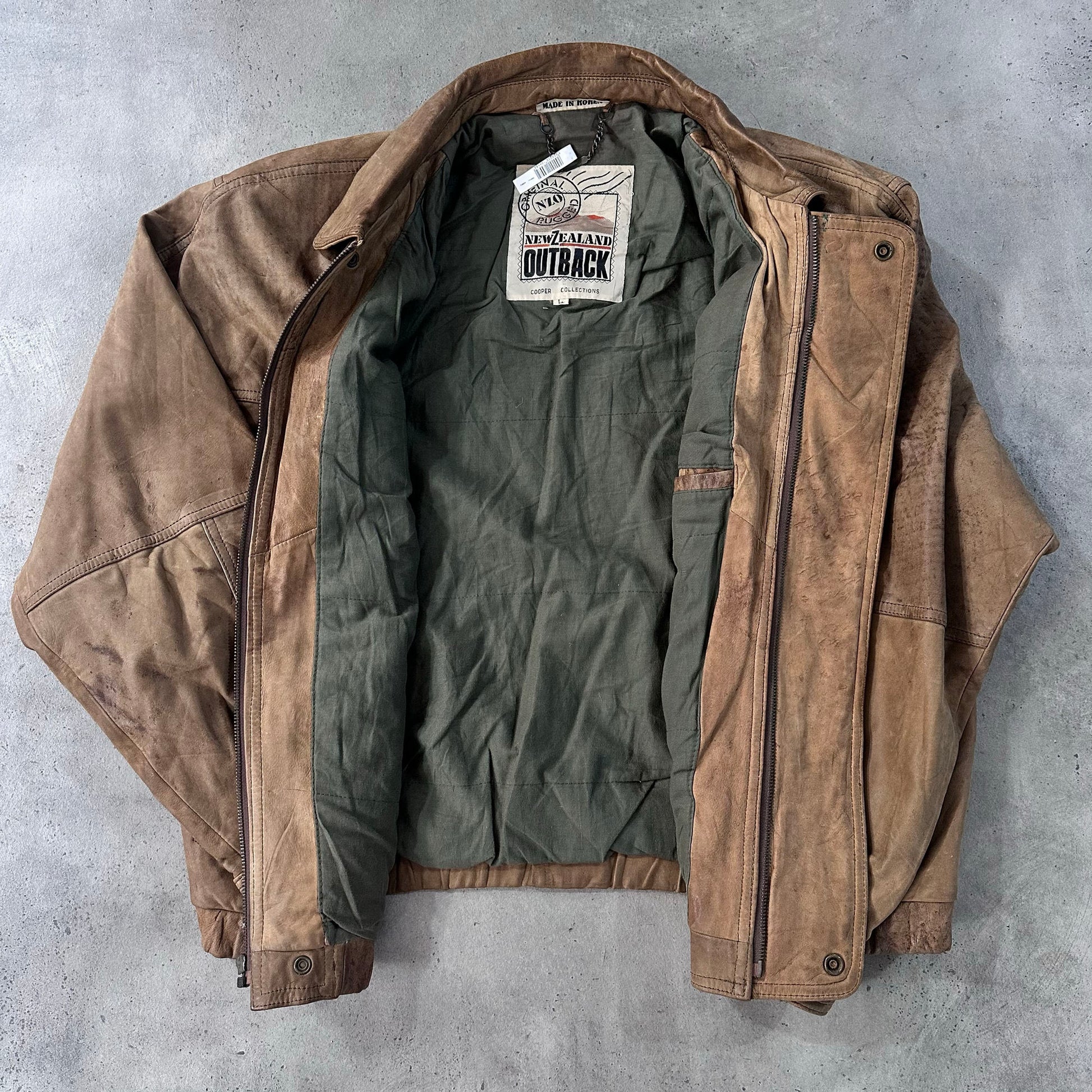 Vintage 70s-90s South Korea Leather Jackets