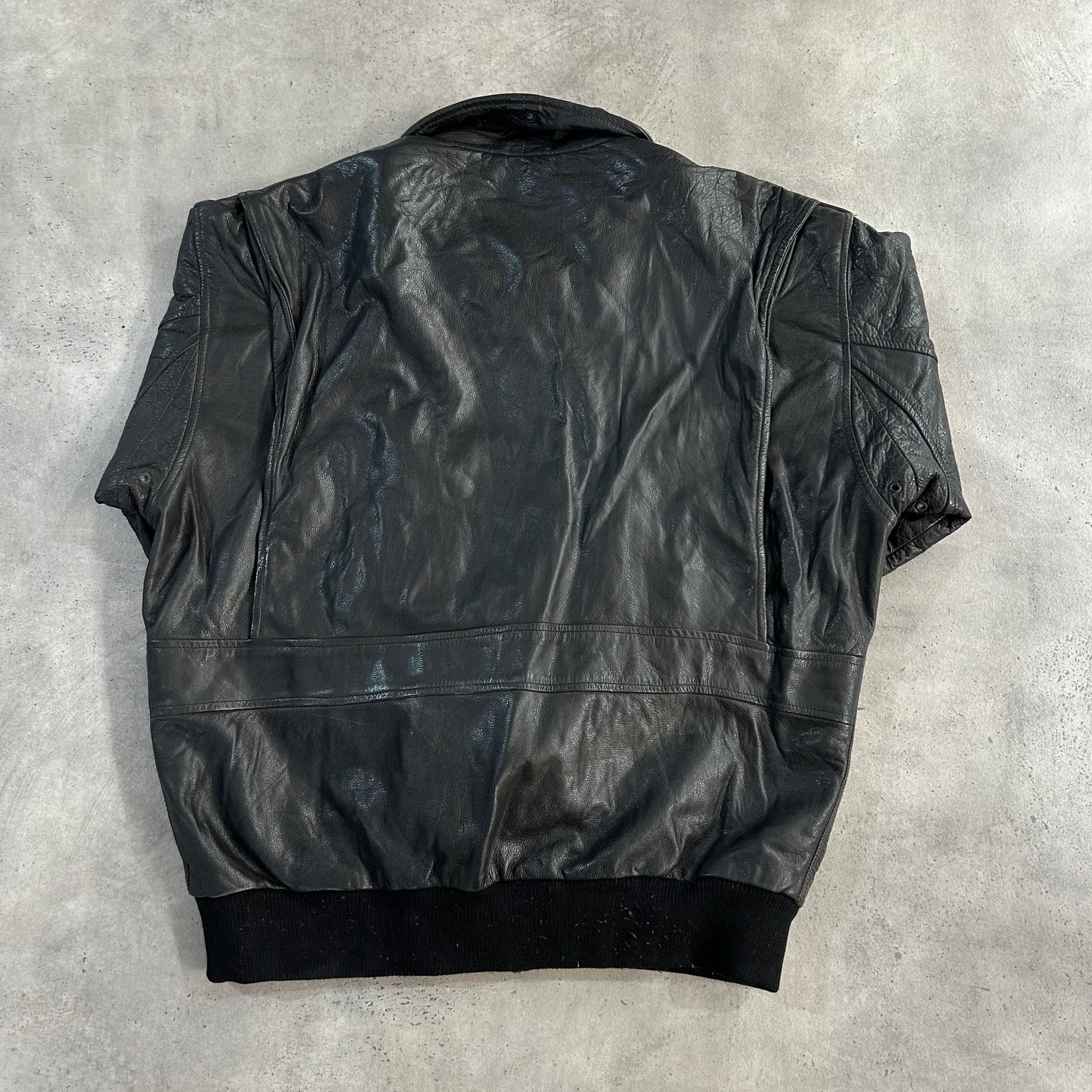 Vintage 70s-90s Italy Military A-2 Leather Jackets