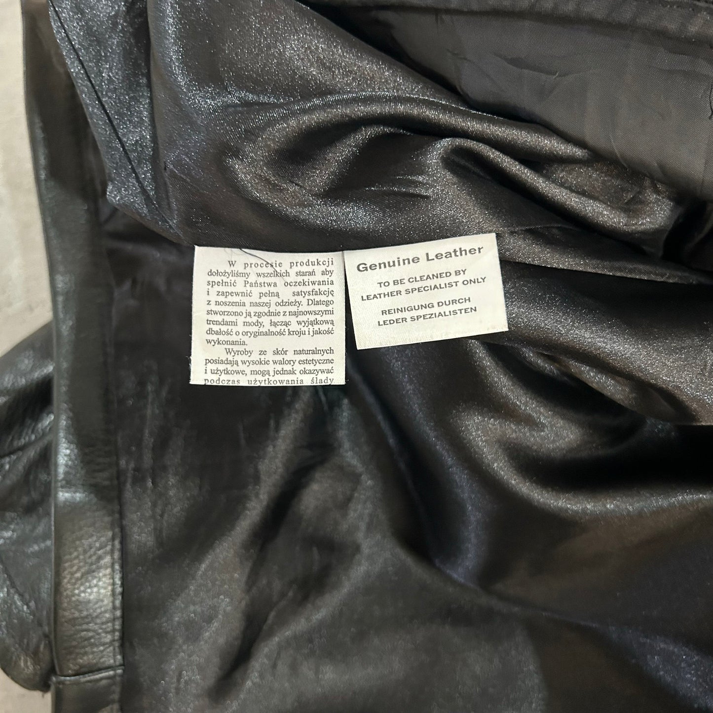 Vintage Poland Leather Jackets