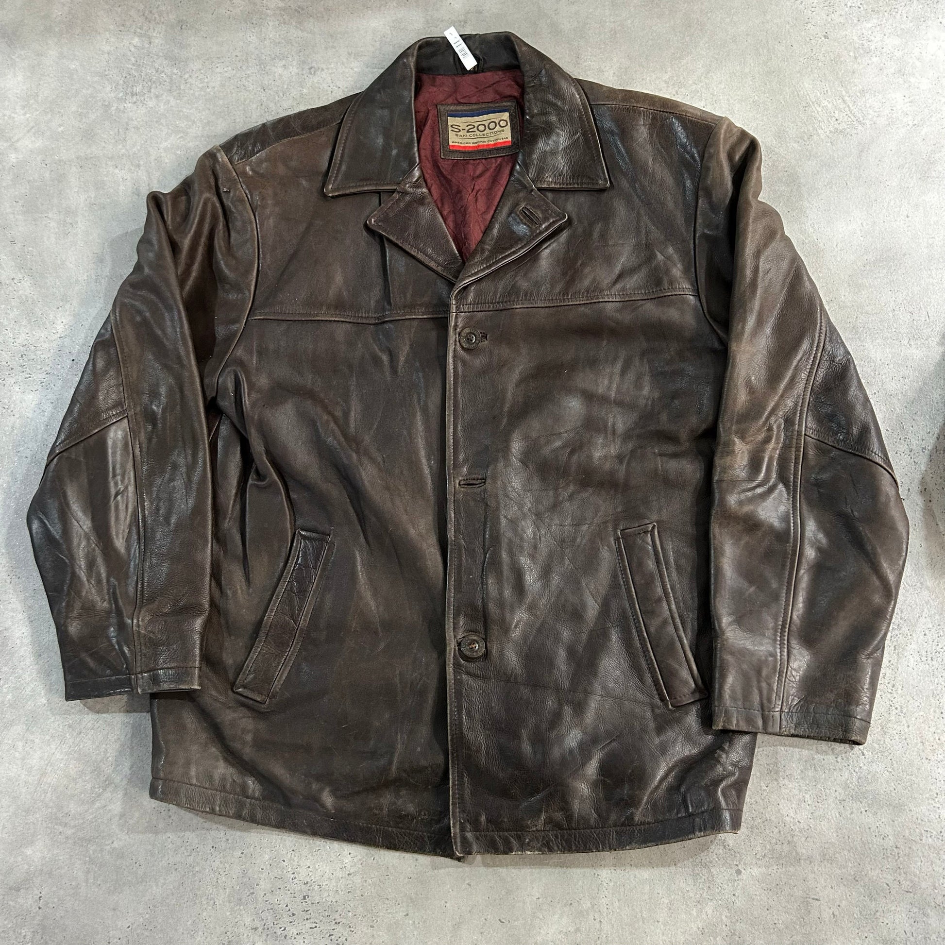 Vintage Mid-Length Leather Jackets