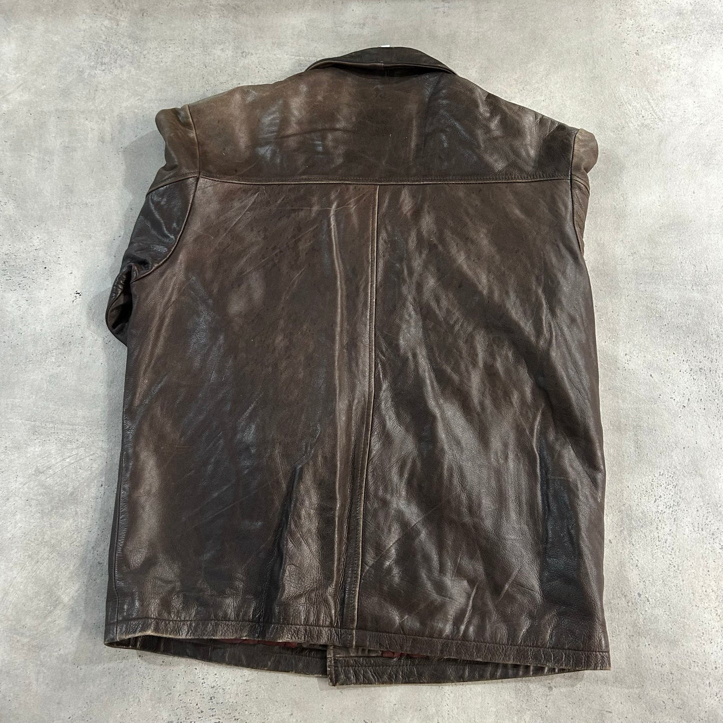 Vintage Mid-Length Leather Jackets