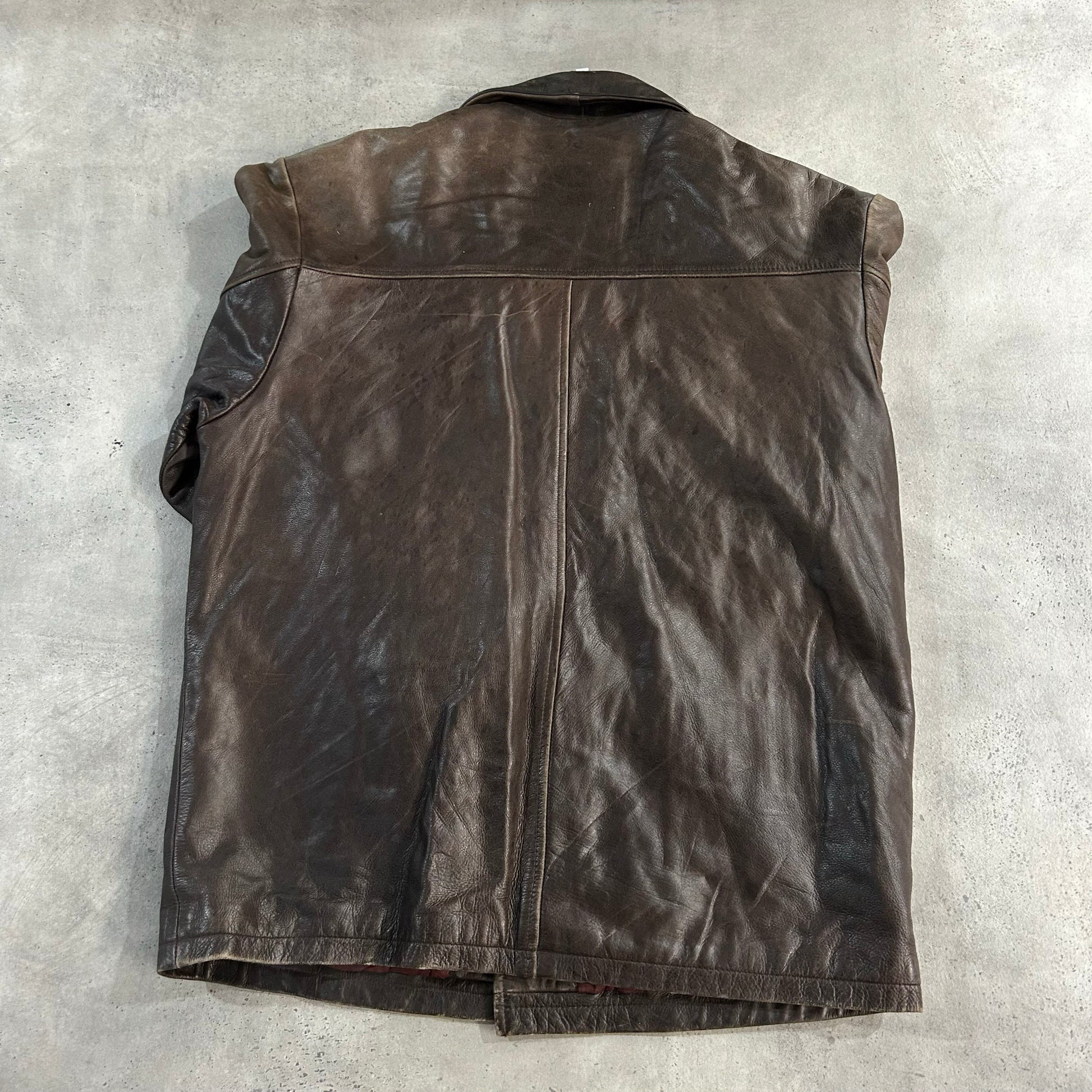 Vintage Mid-Length Leather Jackets