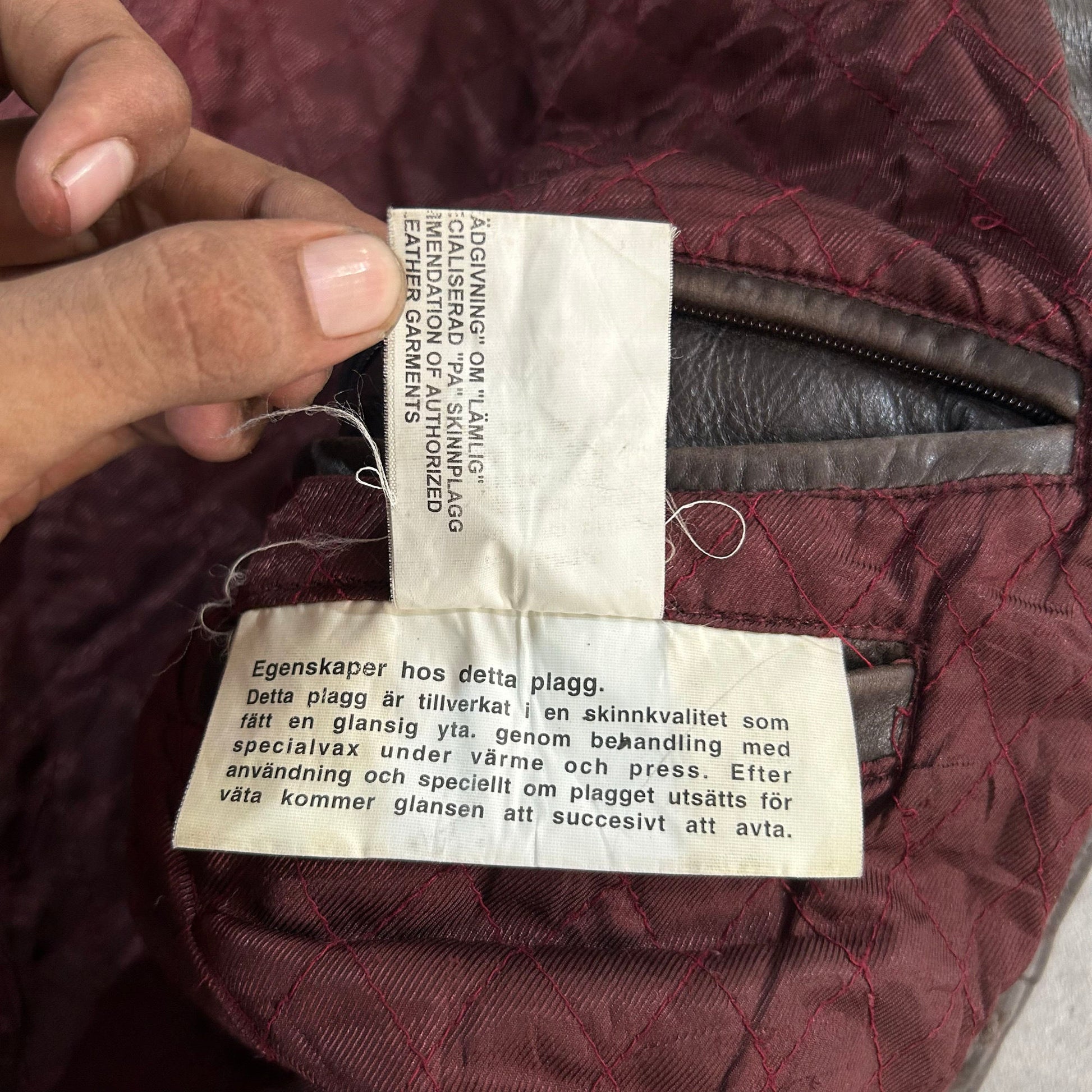 Vintage Mid-Length Leather Jackets