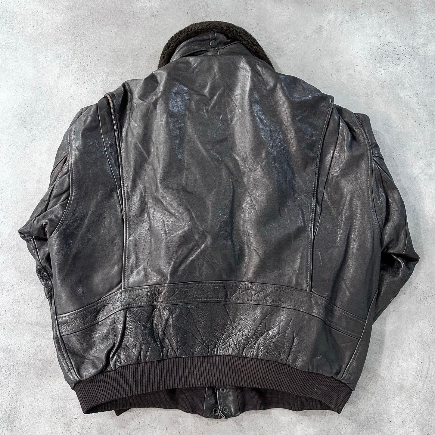 Vintage 70s-90s Military Flight Leather Jackets