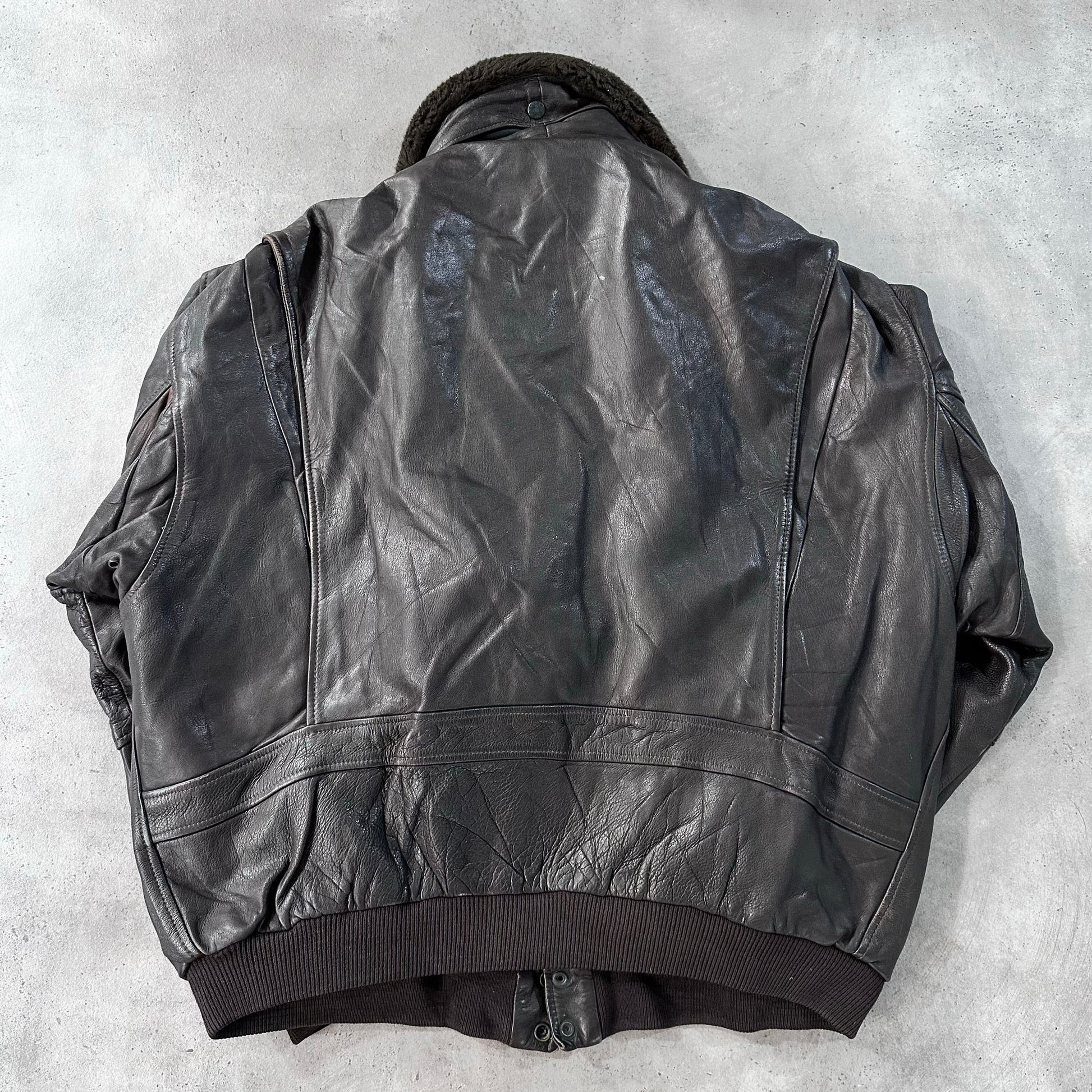 Vintage 70s-90s Military Flight Leather Jackets