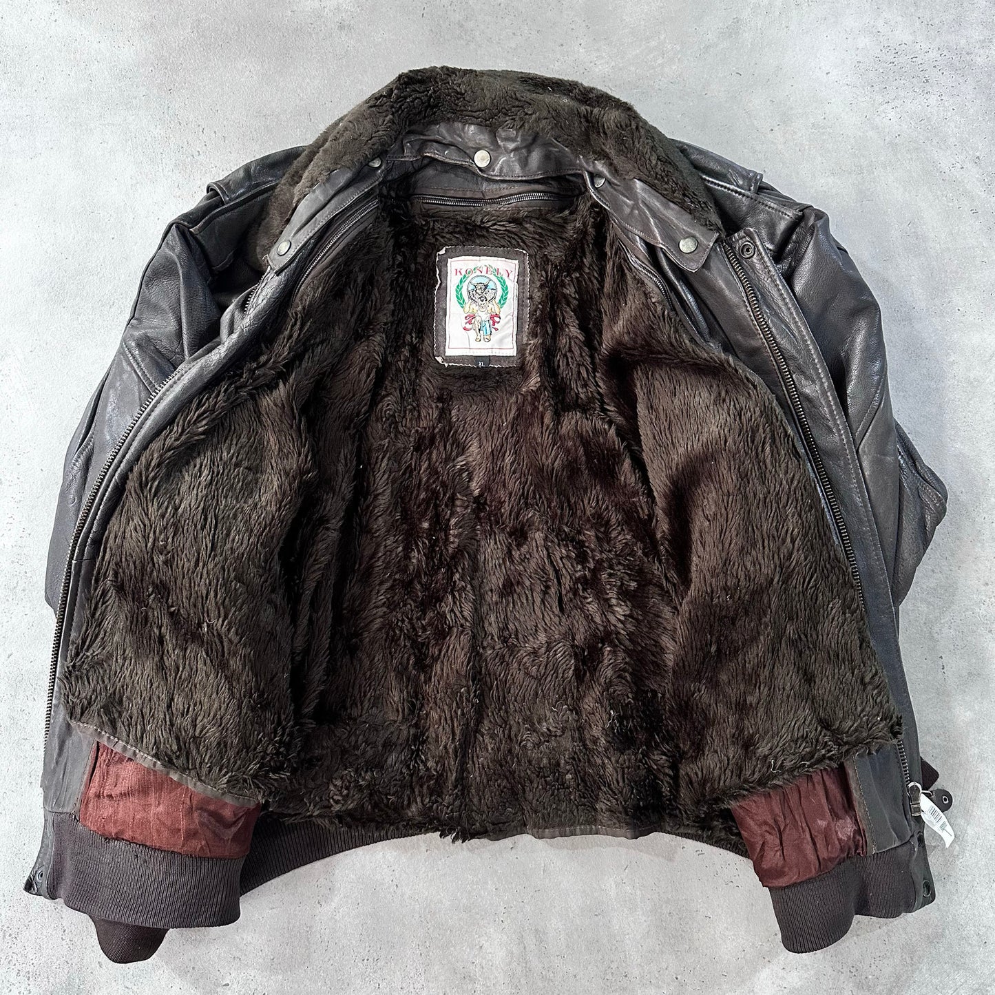 Vintage 70s-90s Military Flight Leather Jackets