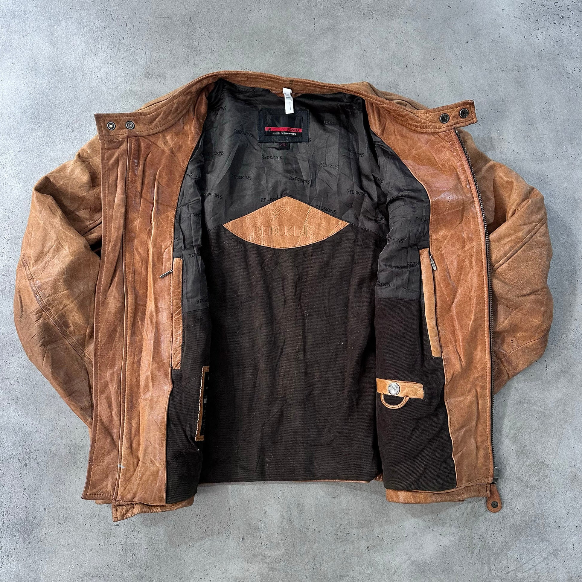Vintage 70s-90s Redskins Retro Leather Jackets