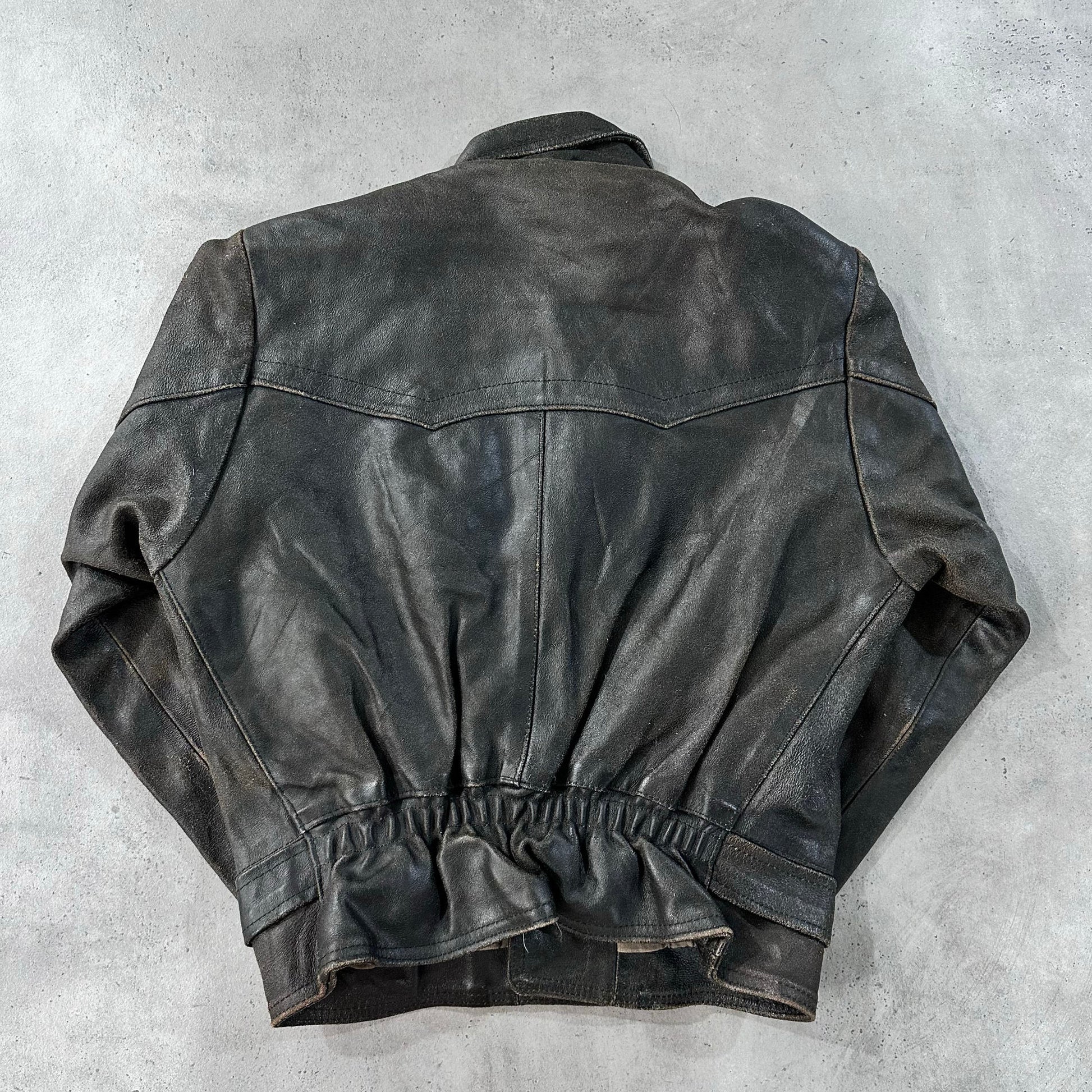 Vintage 70s-90s Double Rider Leather Jackets